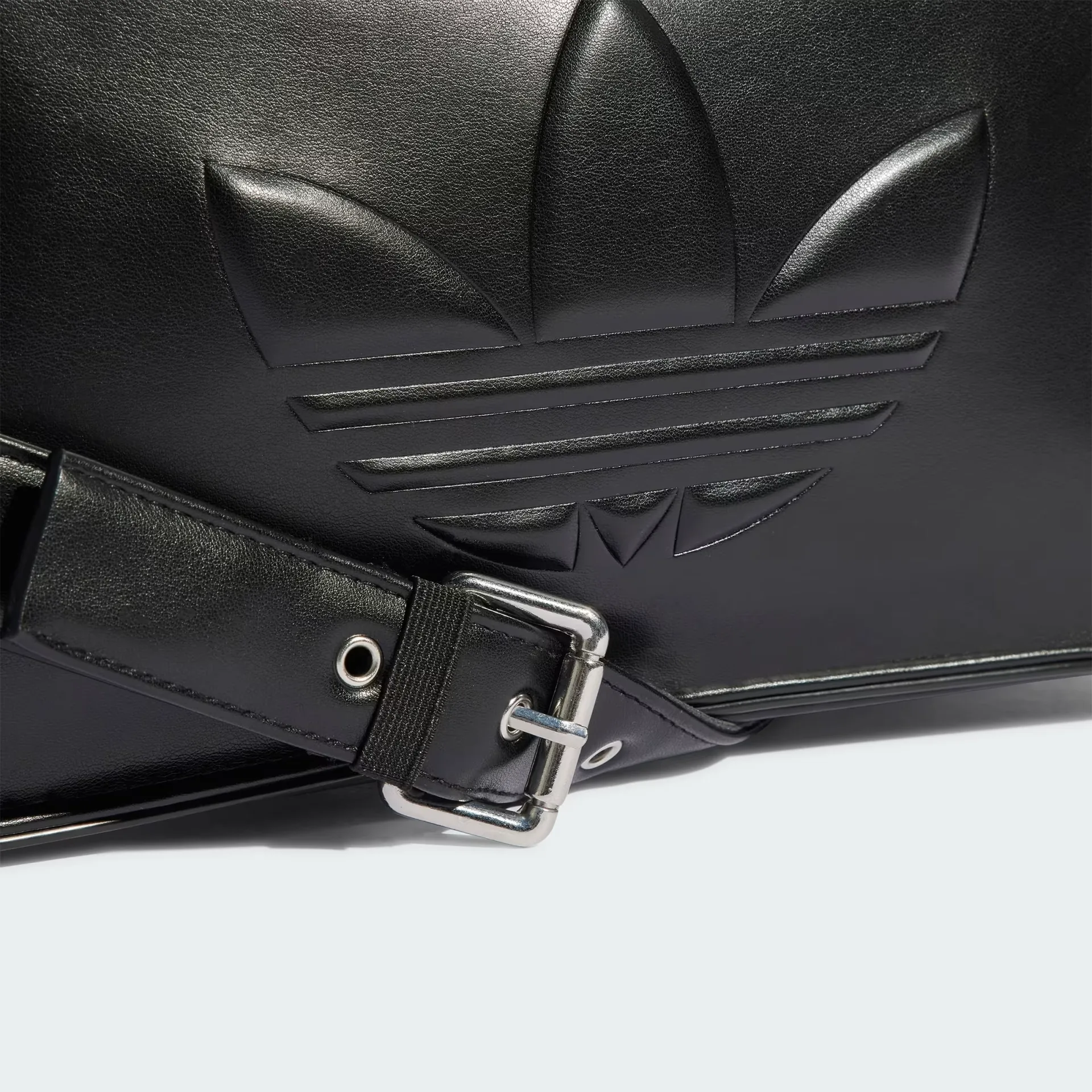 adidas Polyurethane Embossed Trefoil Shoulder Bag