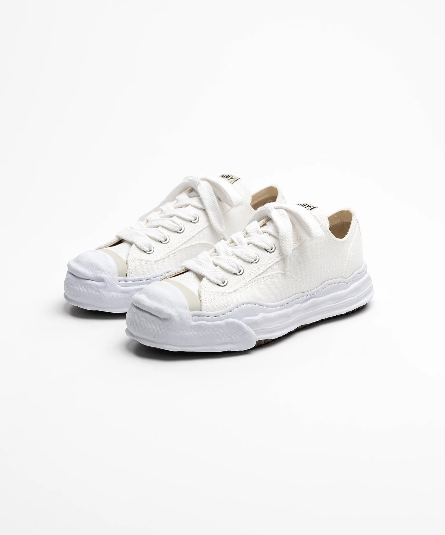 Maison Mihara Yasuhiro Hank OG Sole Canvas Low "White"
