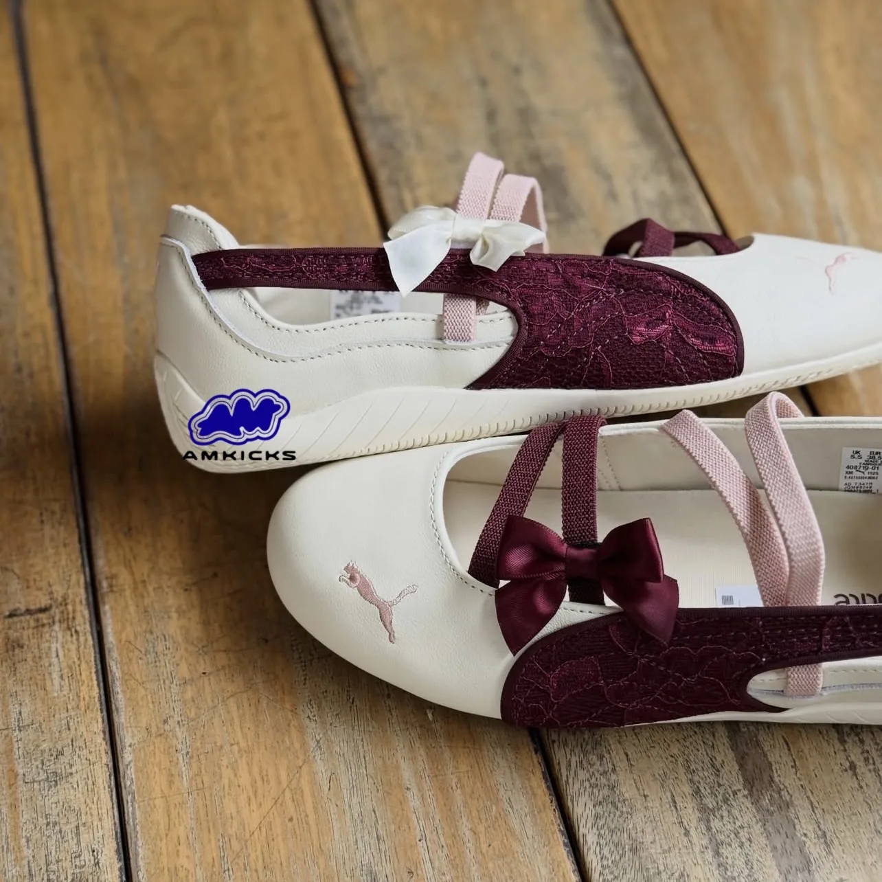 Puma Speedcat Ballet "Frosted Ivory Ruby Shimmer"