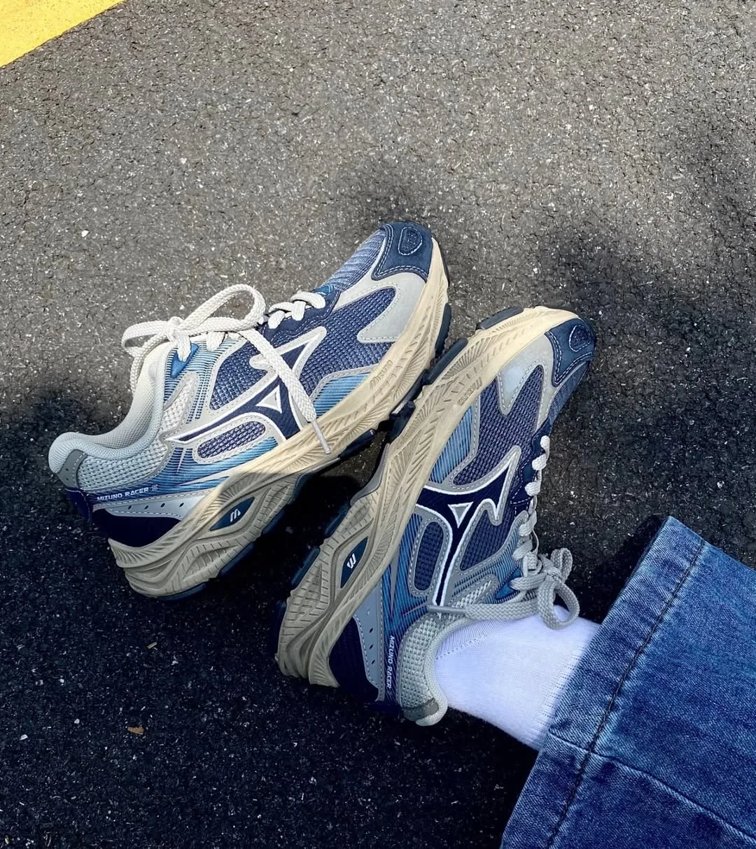 Mizuno Racer S "Navy Denim"