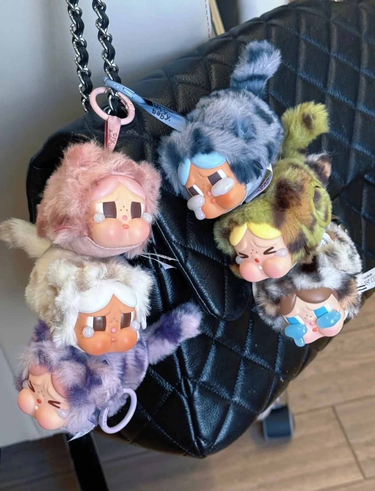 Pop Mart CRYBABY Wild but Cutie Series Vinyl Plush Pendant Sealed Case