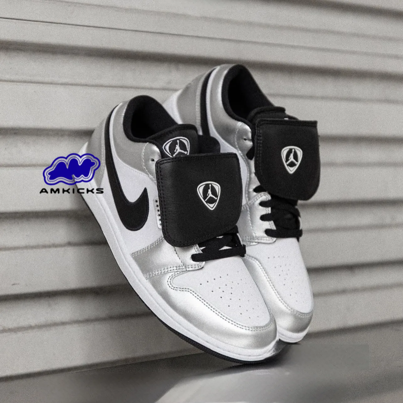 Jordan 1 Low SE "Metallic Silver Tiempo"