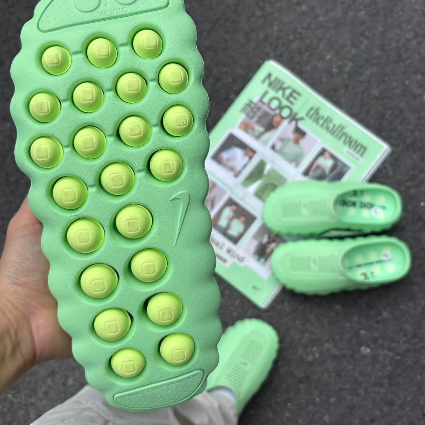 Nike Mind 001 Slide "Cucumber Calm"