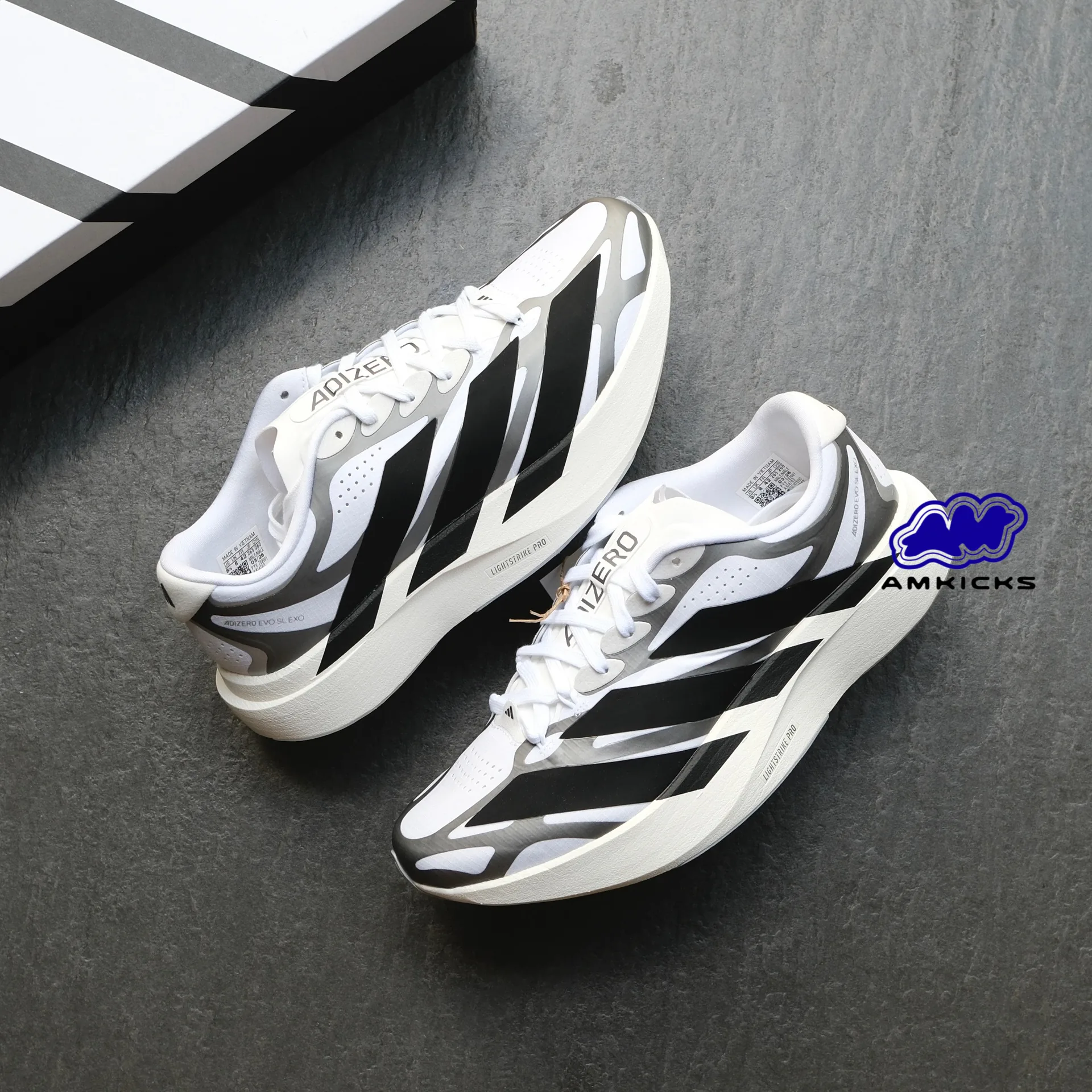 adidas Adizero EVO SL EXO "White Black Silver"