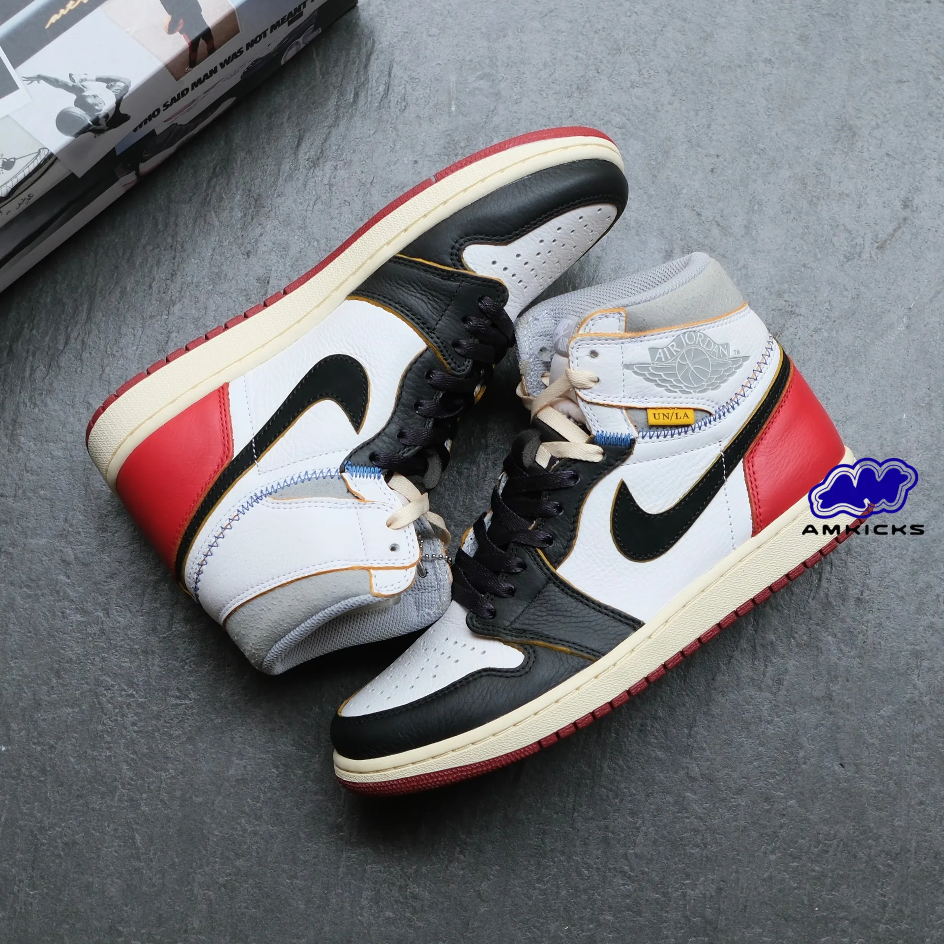 Jordan 1 Retro High Union Los Angeles "Black Toe"