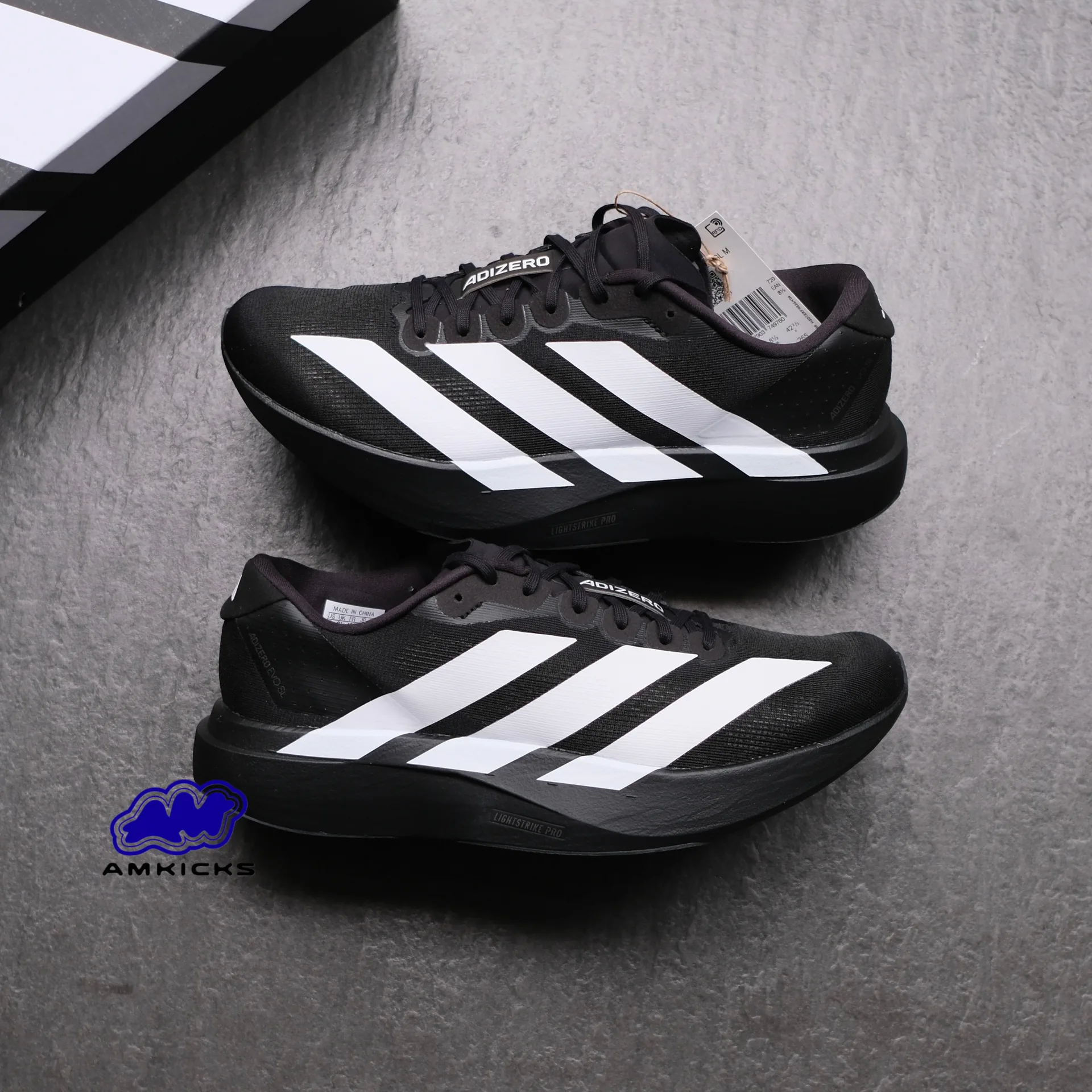 Adizero Evo SL "Black White"