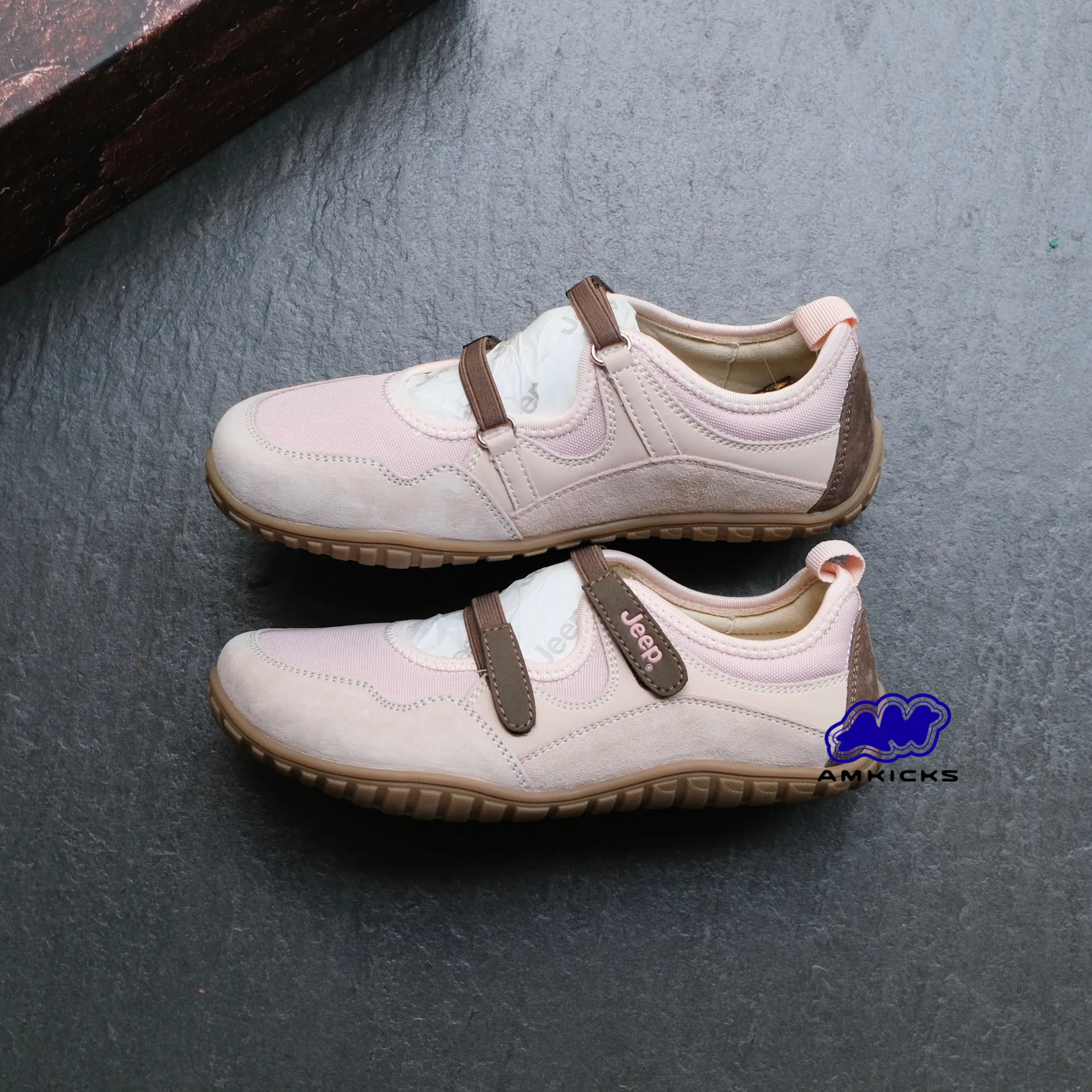 Jeep Mary Jane Sandals – Pink