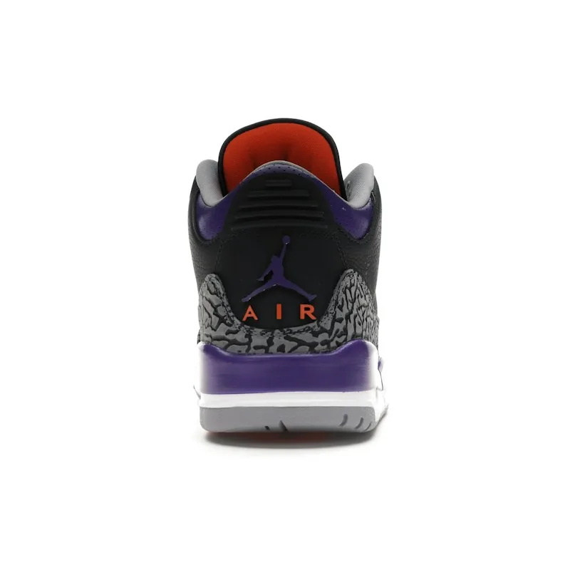 Jordan 3 Retro "Black Court Purple"