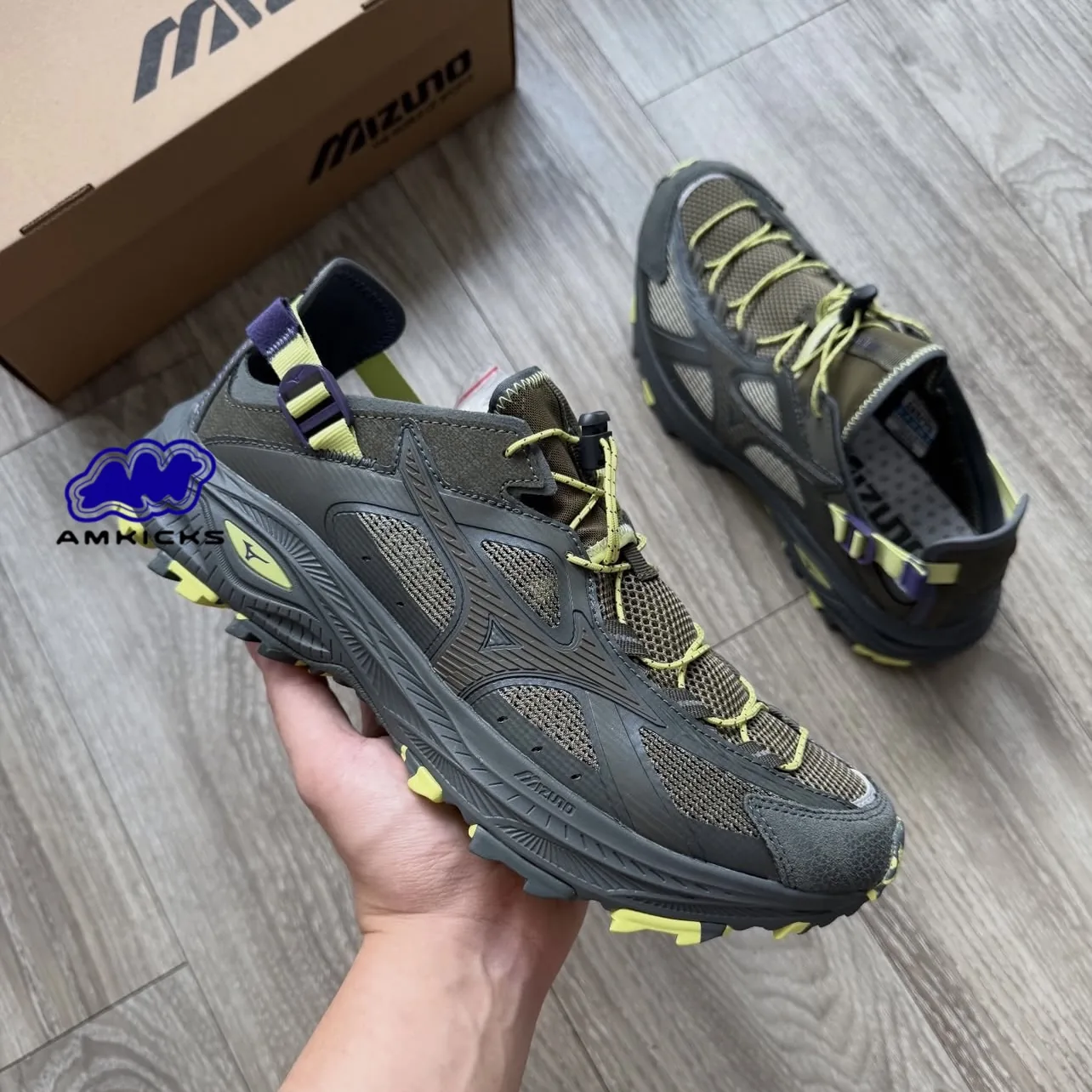 Mizuno Racer Trail SE V2 "Olive"