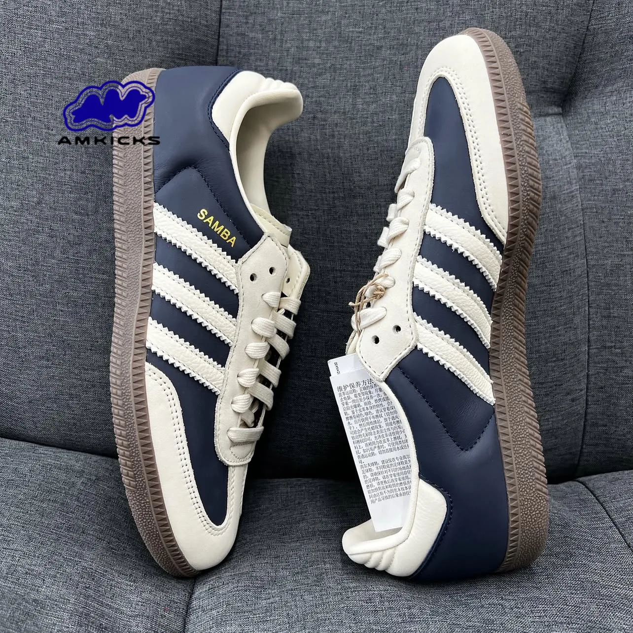 adidas Samba OG "Night Indigo Crew White"