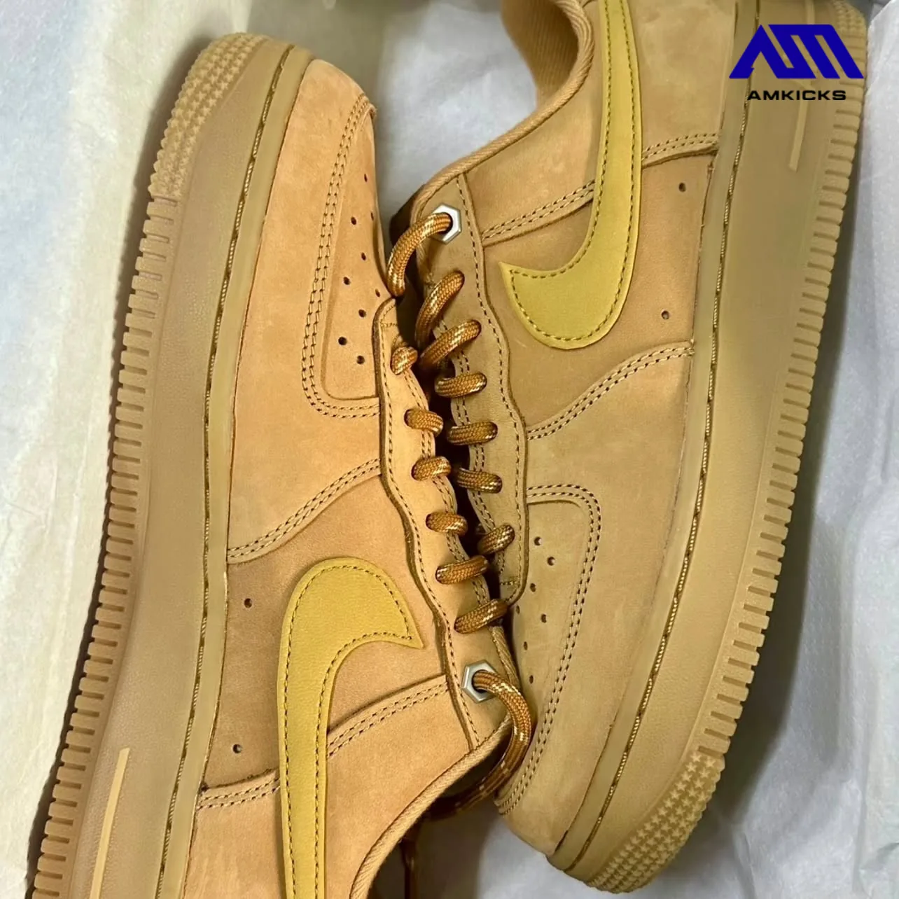 Nike Air Force 1 Low '07 WB "Flax Wheat Gum Light Brown"
