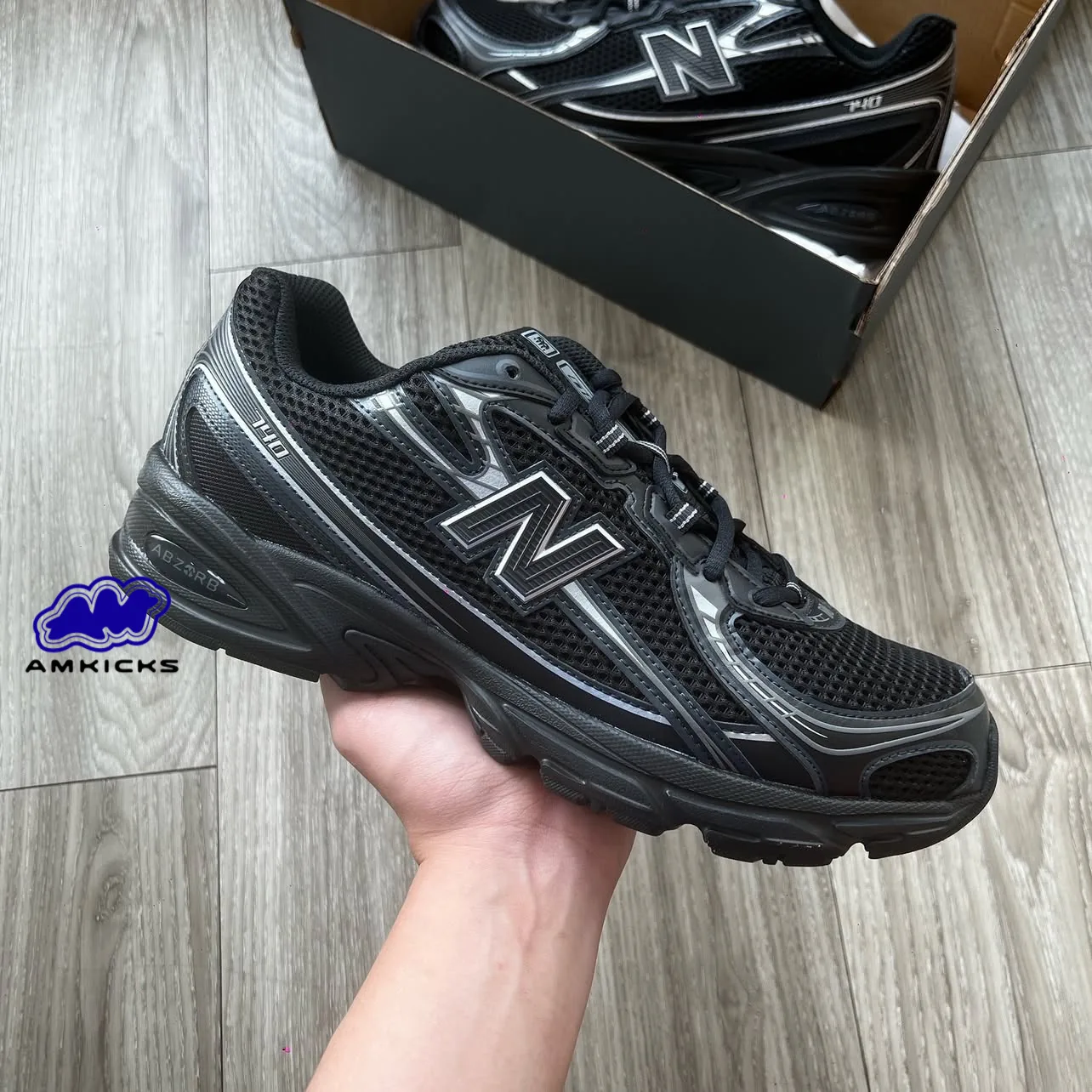 New Balance 740v2 "Black Grey Silver"