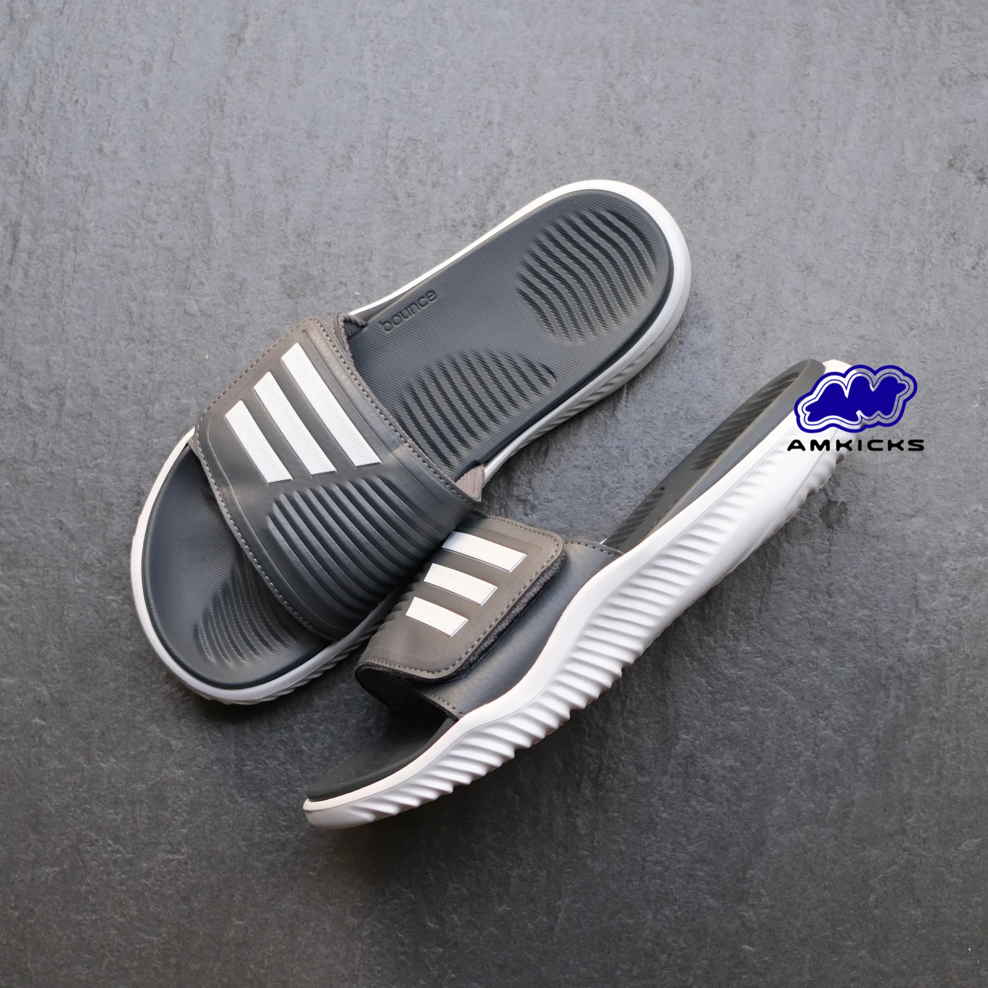Adidas Alphabounce Slide "Grey"