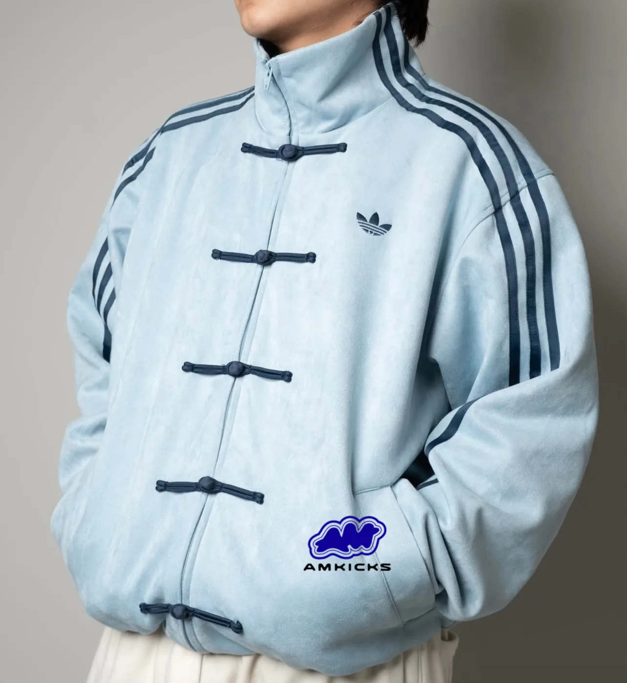 CTT Chinese Track Top 3.1 Gender Neutral Jacket "Ash Grey" - KT3846-US