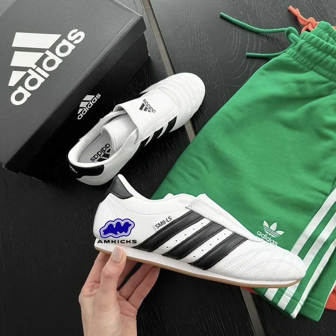 adidas Taekwondo "White Black"