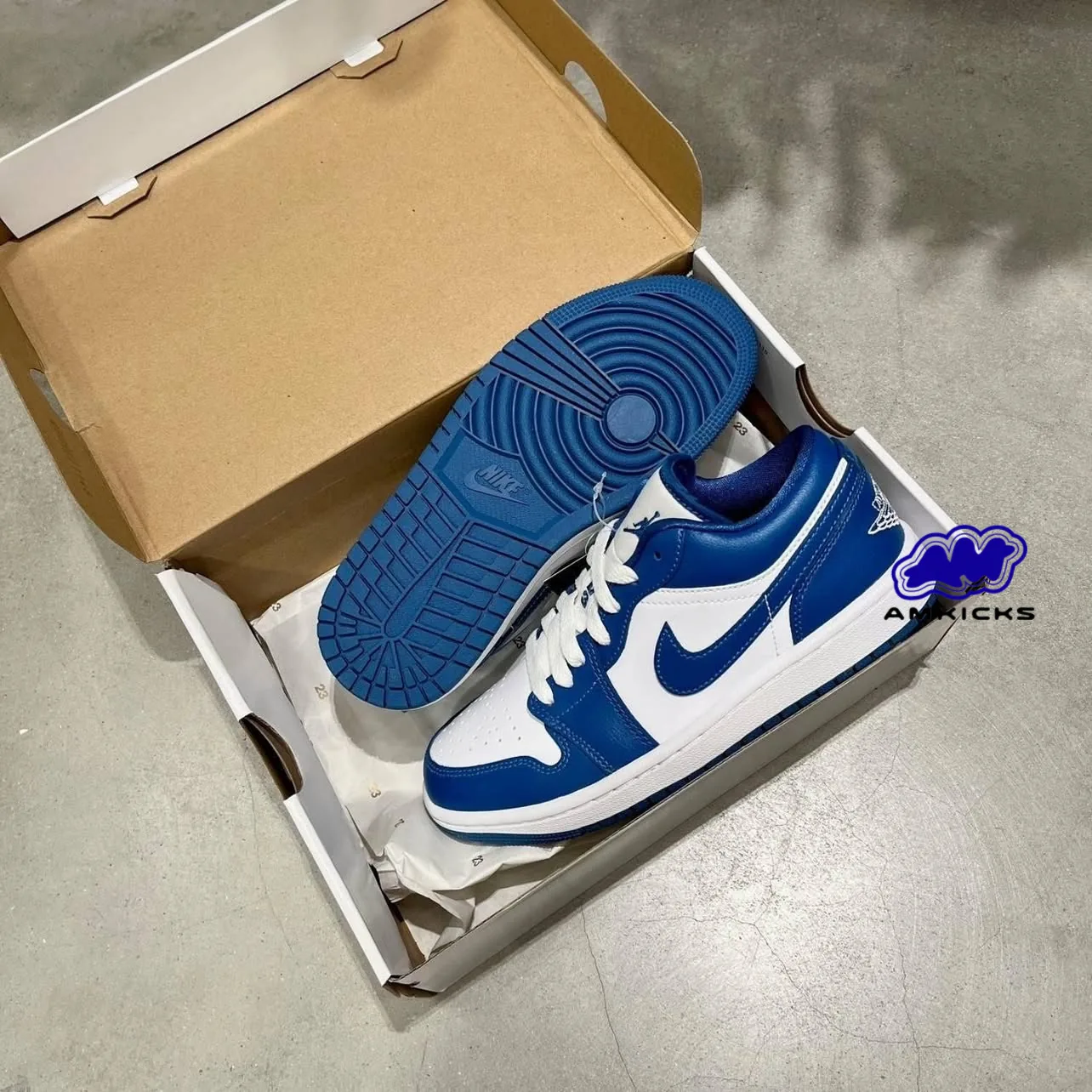 Jordan 1 Low "Marina Blue"