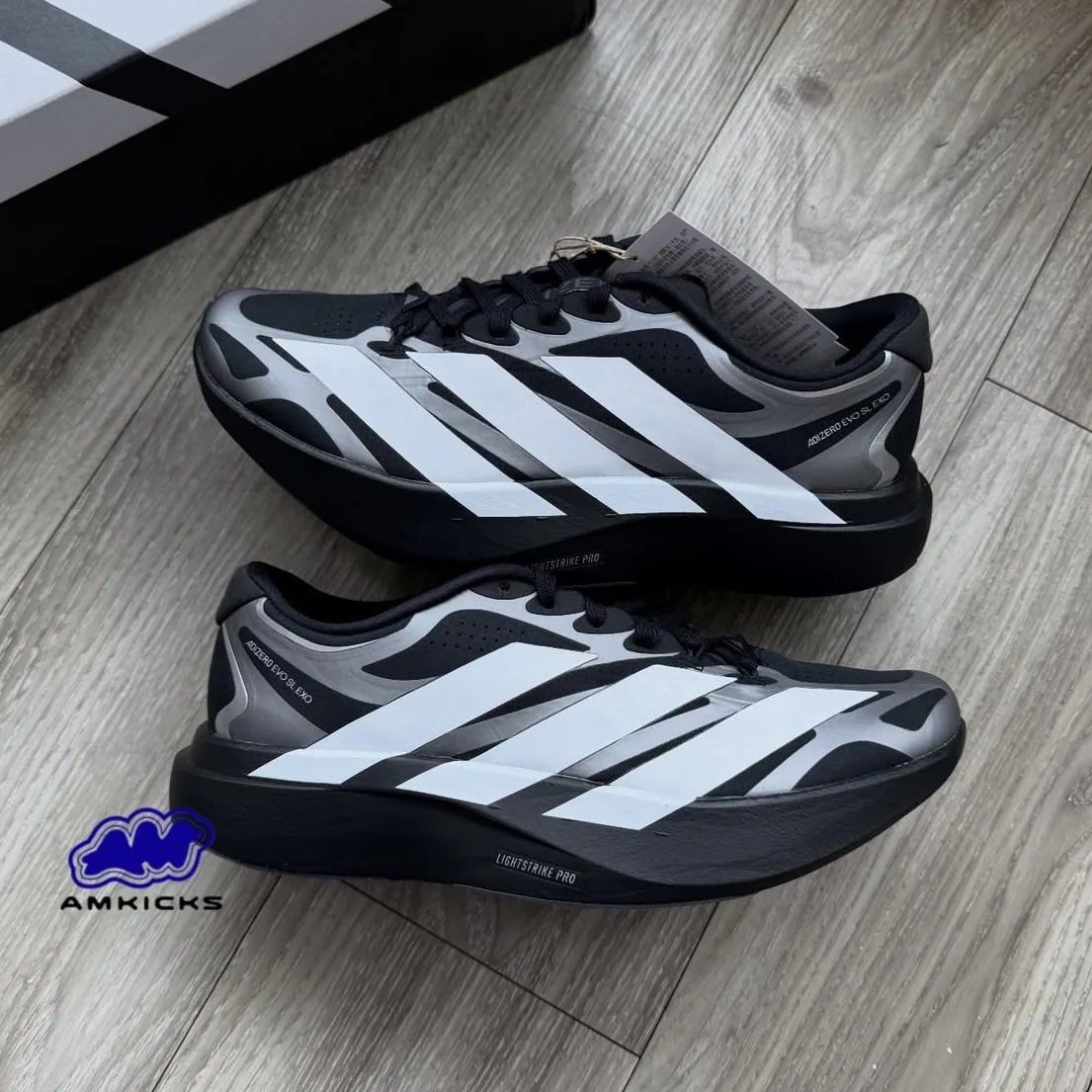 adidas Adizero EVO SL EXO "Black White Silver"