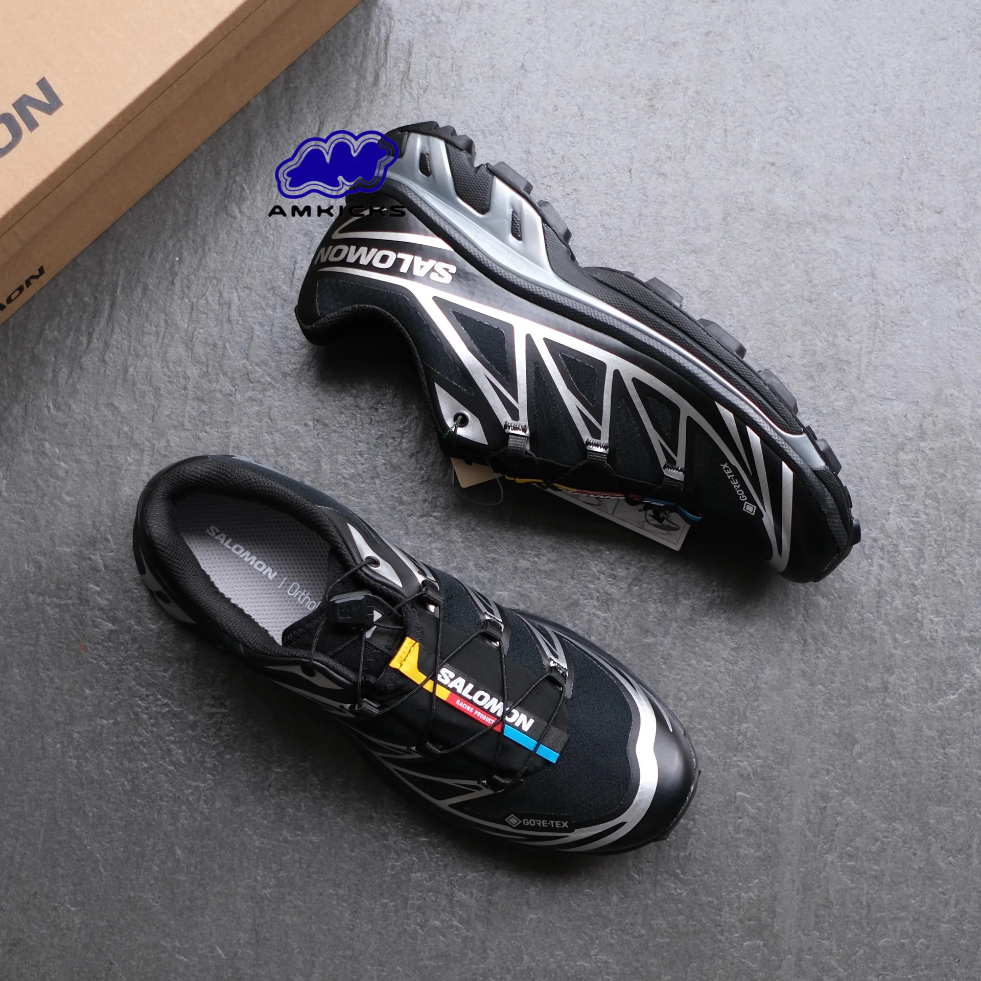 Salomon XT-6 Gore-Tex "Black Silver"