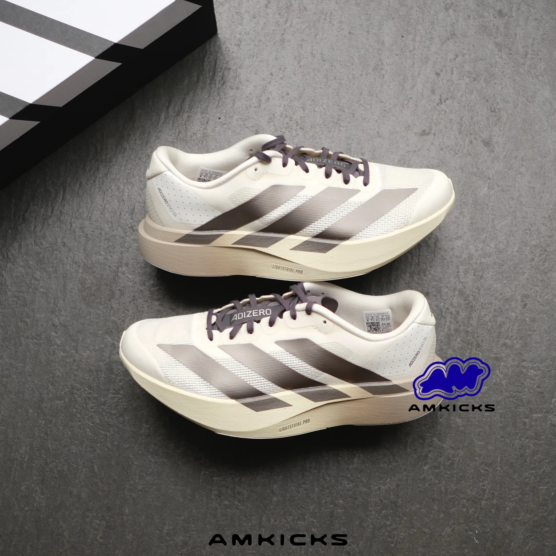 adidas Adizero Evo SL "Off White Aurora Comet"