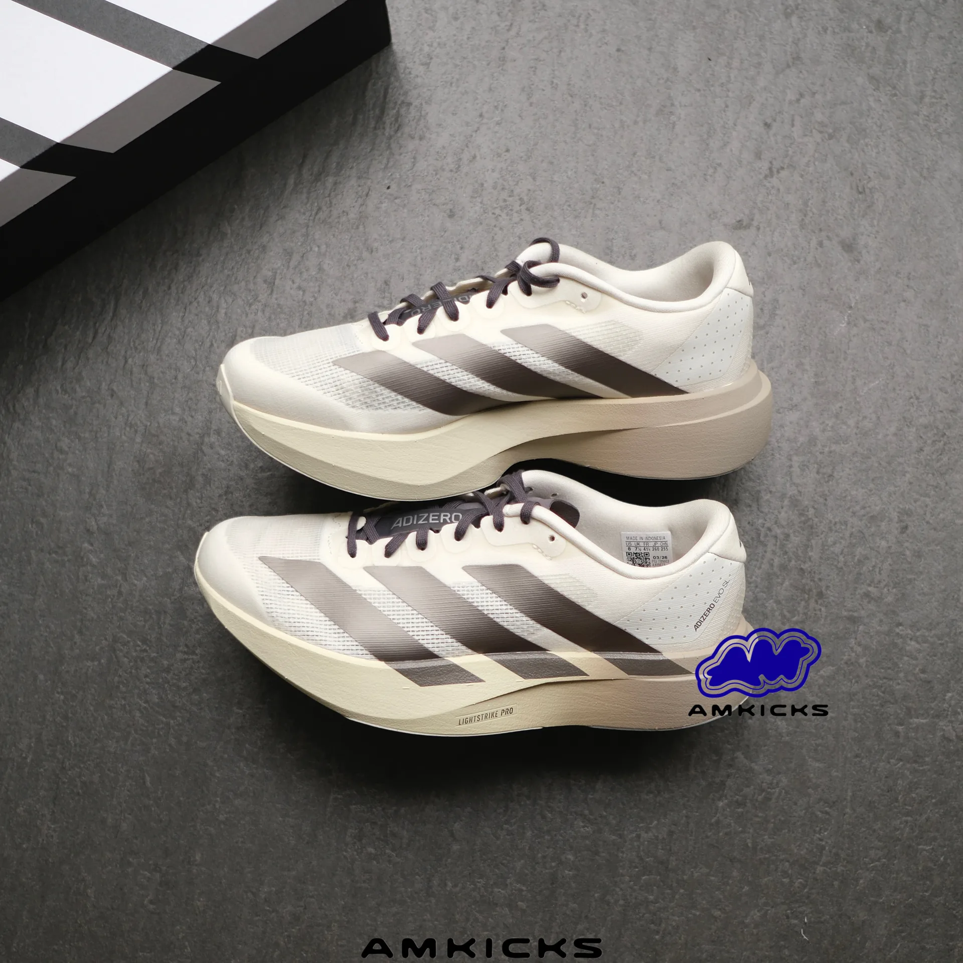 adidas Adizero Evo SL "Off White Aurora Comet"