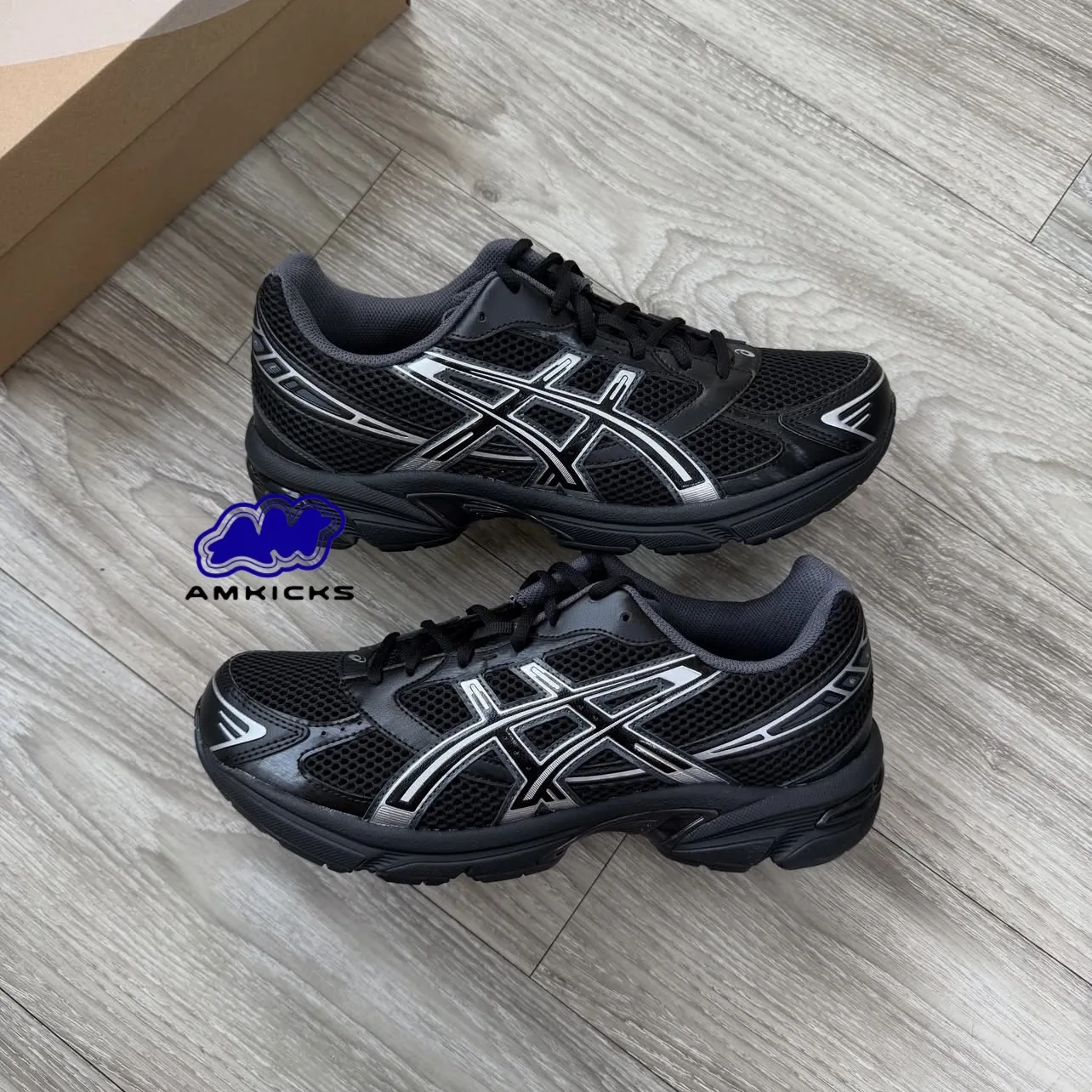 ASICS Gel-1130 "Black Pure Silver"
