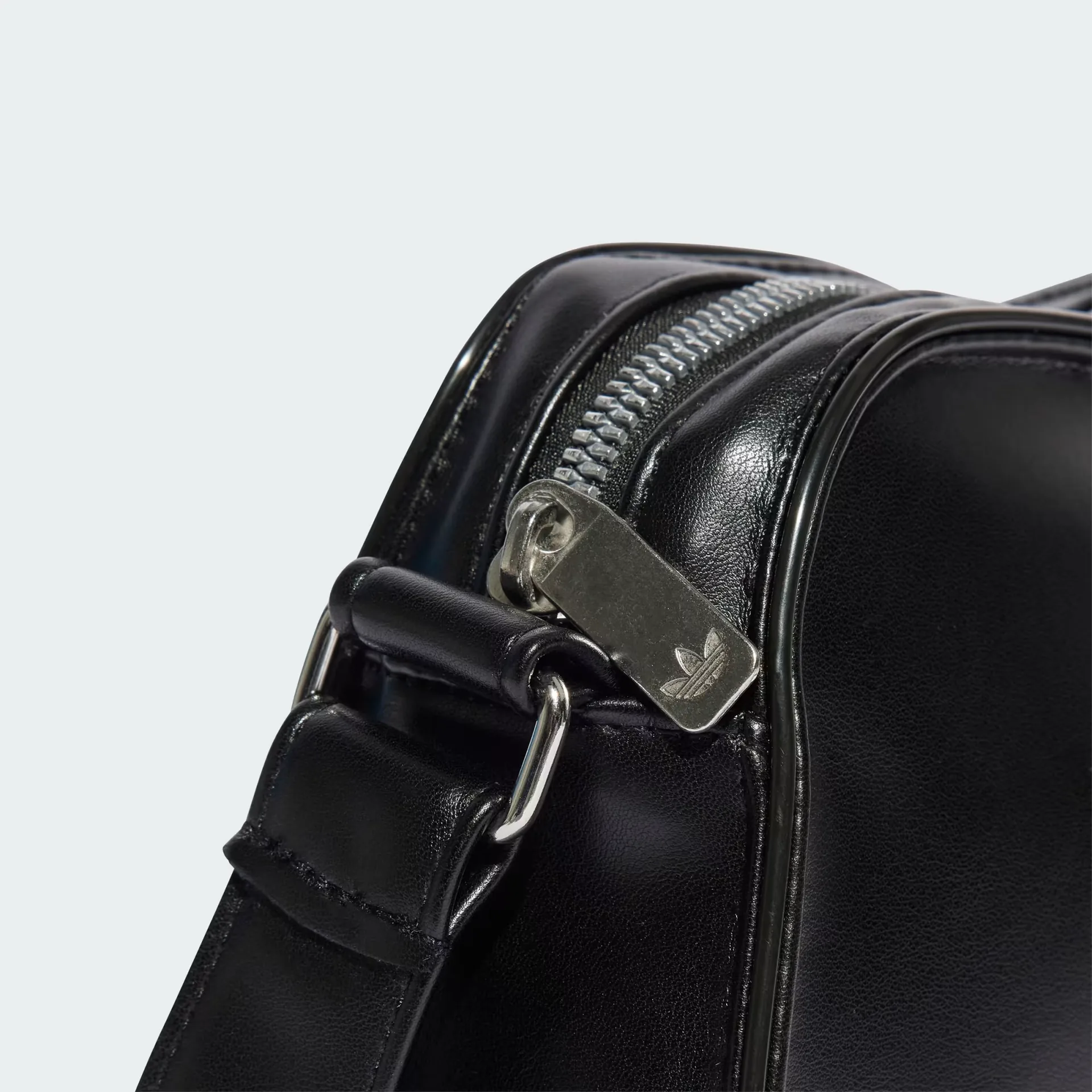 adidas Polyurethane Embossed Trefoil Shoulder Bag