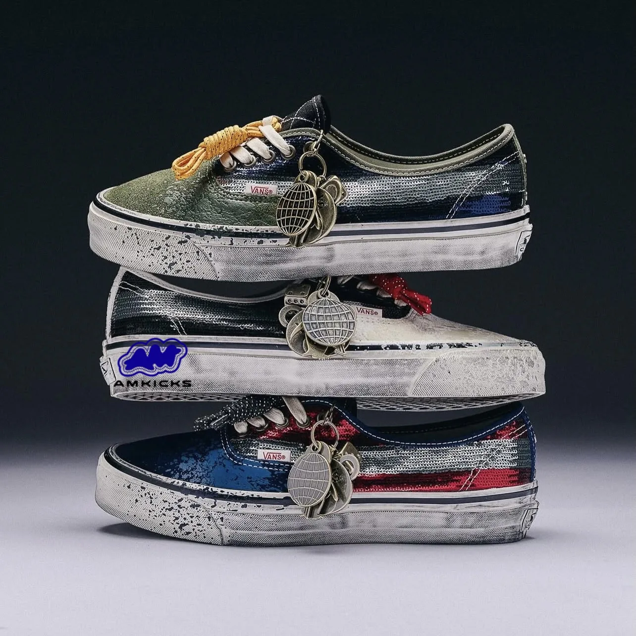 Vans Premium Authentic "La Habana Black White"