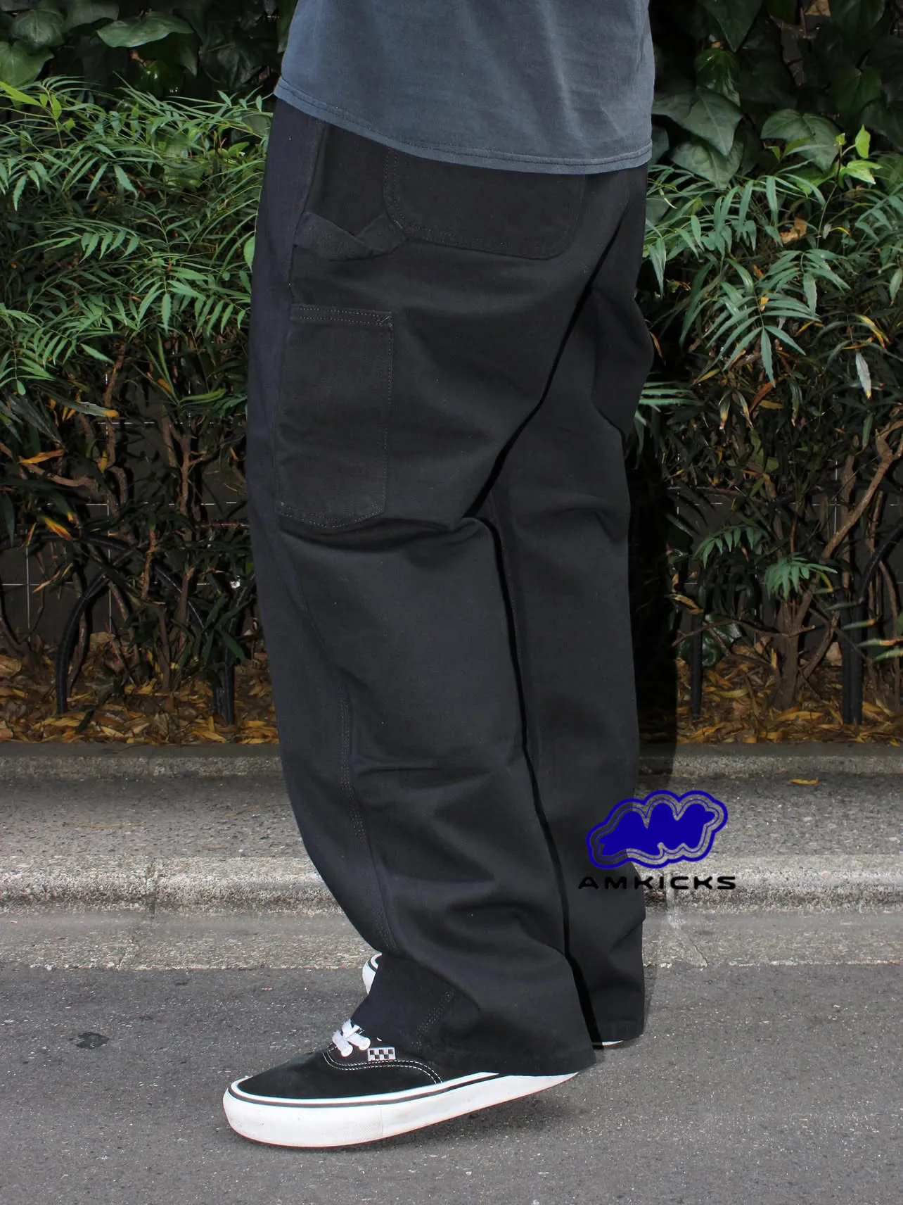 Carhartt Double Knee Black Pants B136 BLK