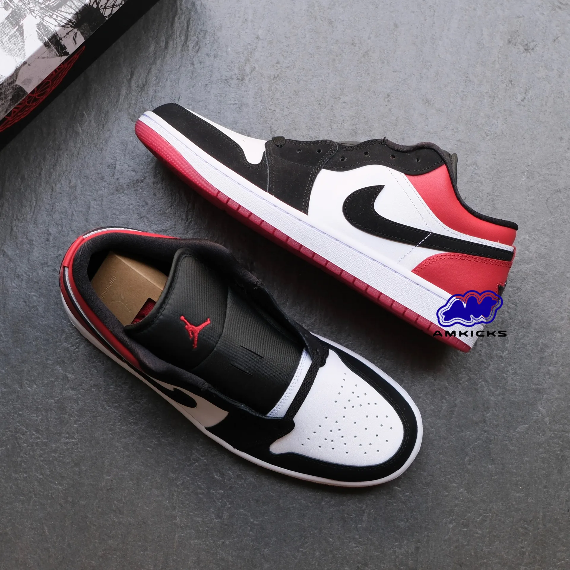 Jordan 1 Low SE Black Toe (2025)