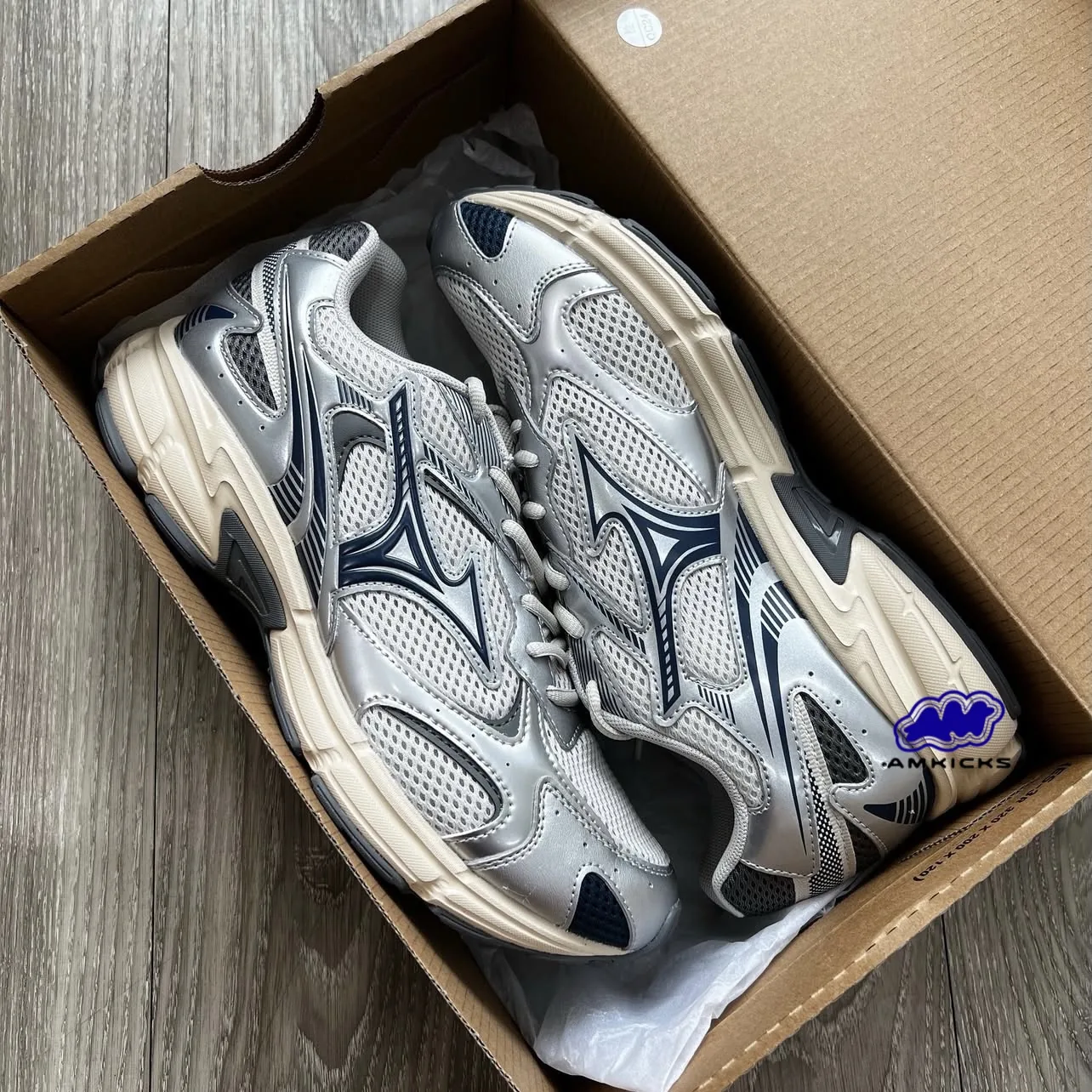 Mizuno-Cyclone Speed 2k "Silver Fantasy Blue"