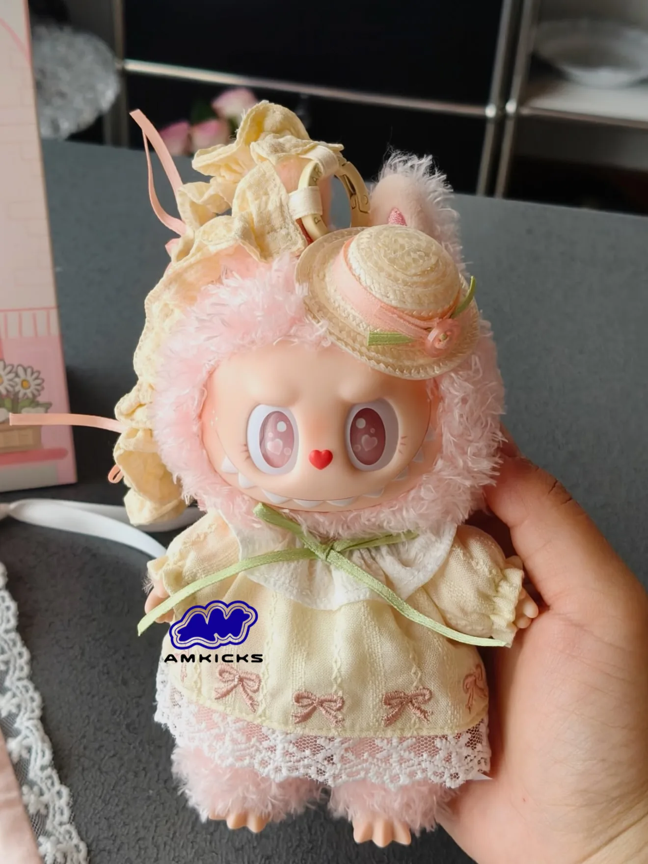 THE MONSTERS Finding Labubu Series Mokoko Vinyl Plush Pendant