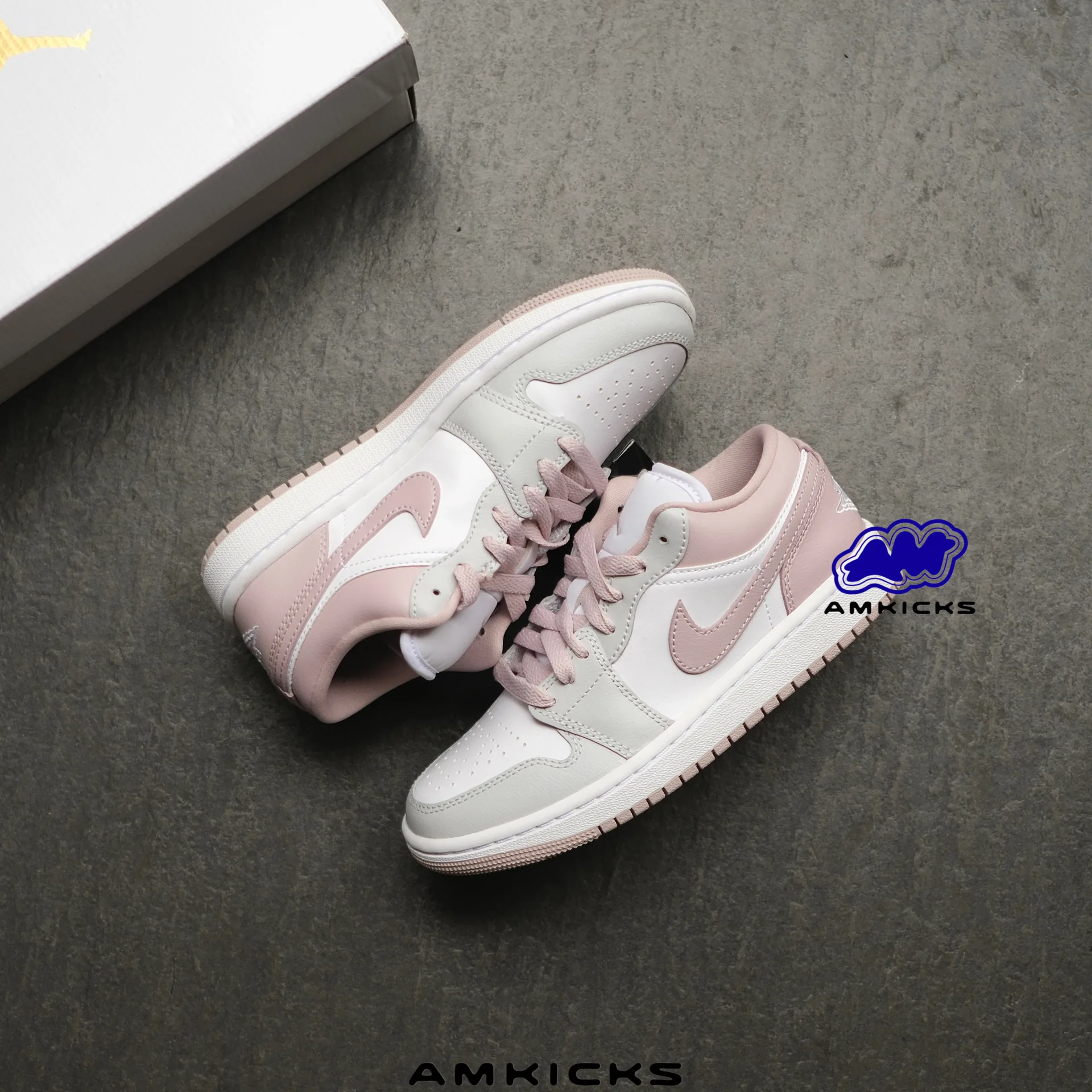 Jordan 1 Low "Particle Rose”