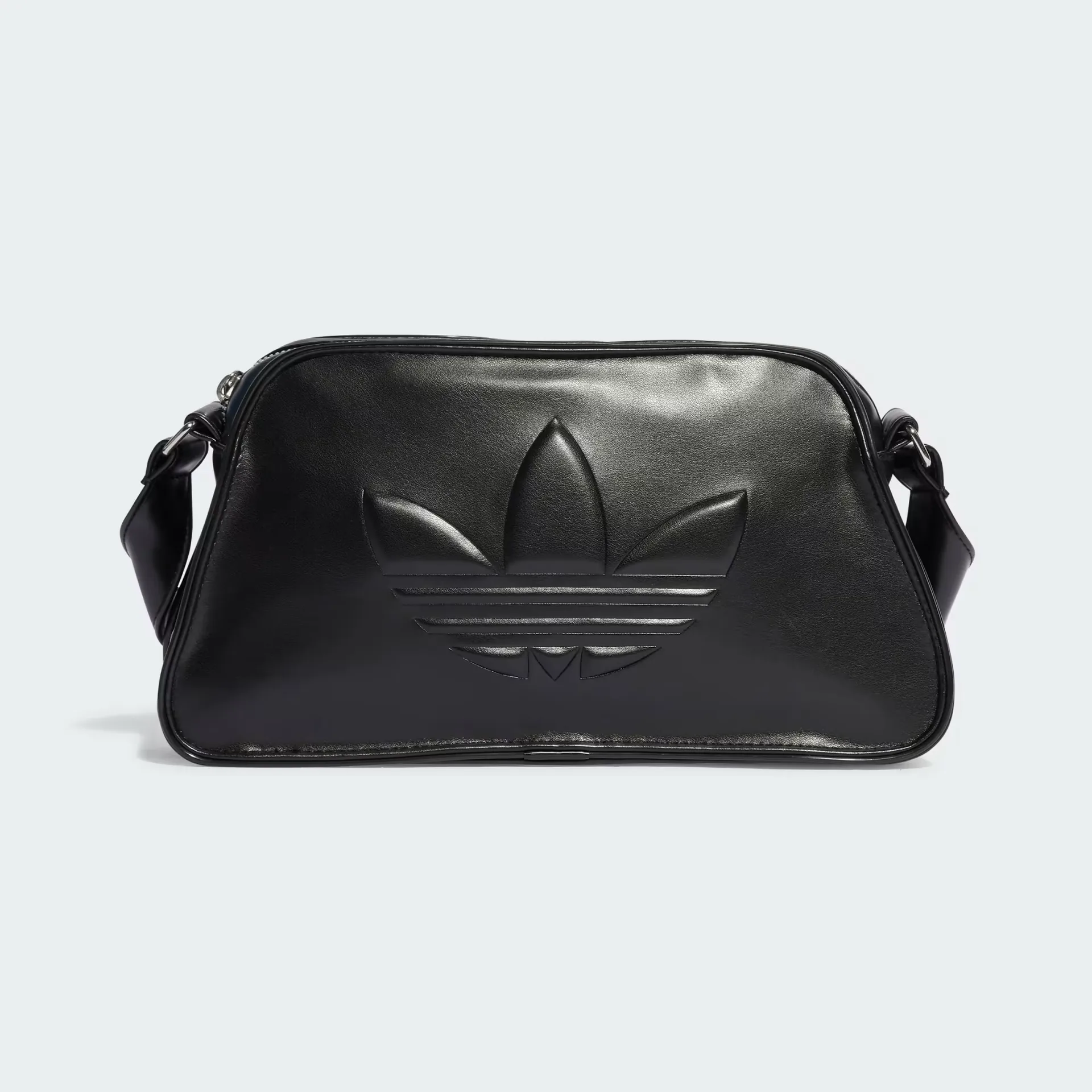 adidas Polyurethane Embossed Trefoil Shoulder Bag