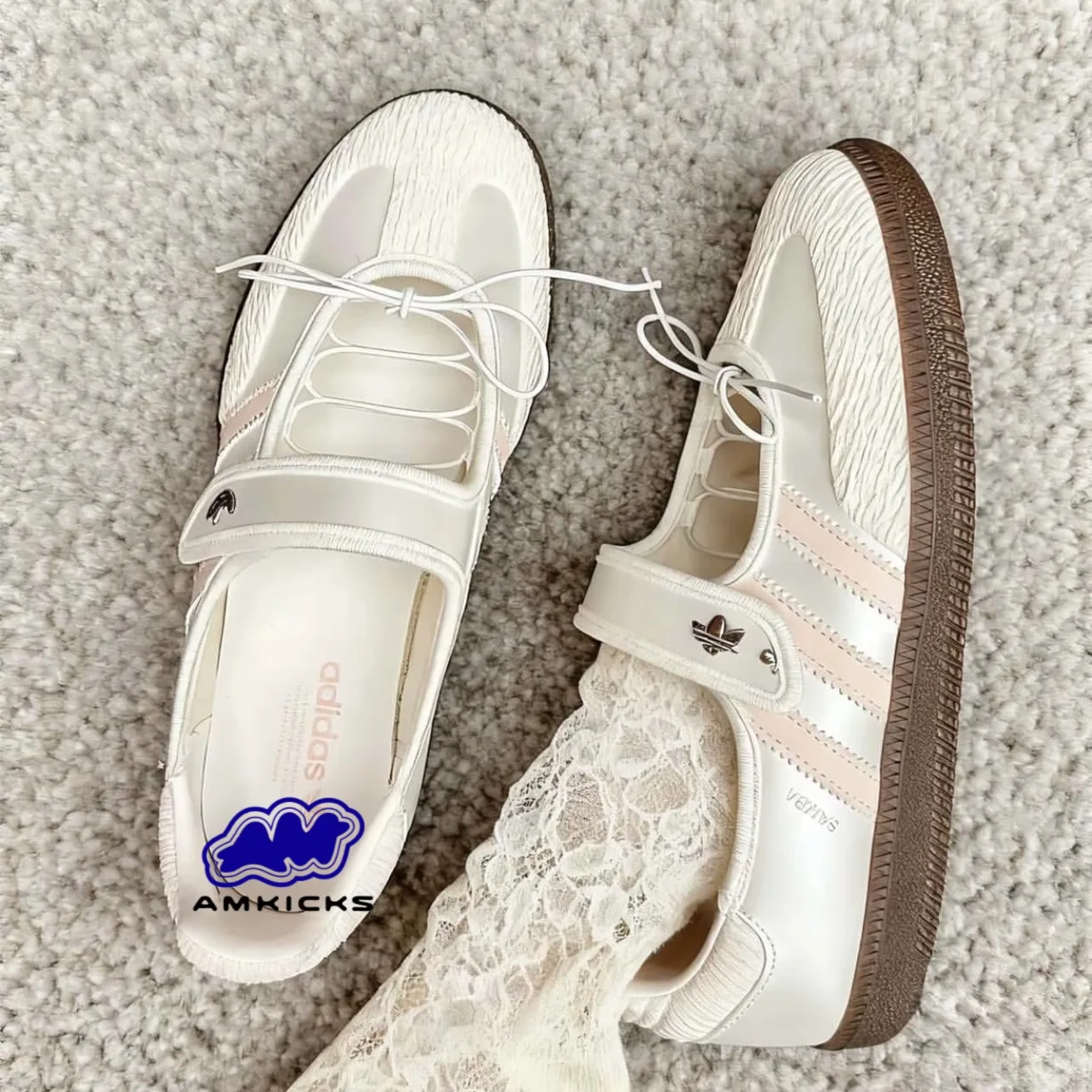 adidas Samba Jane "Cloud White Pink"