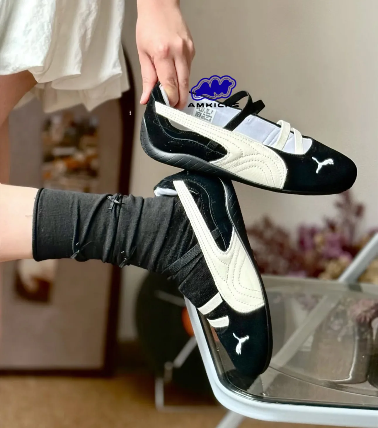 Puma Speedcat Ballet "Black White"