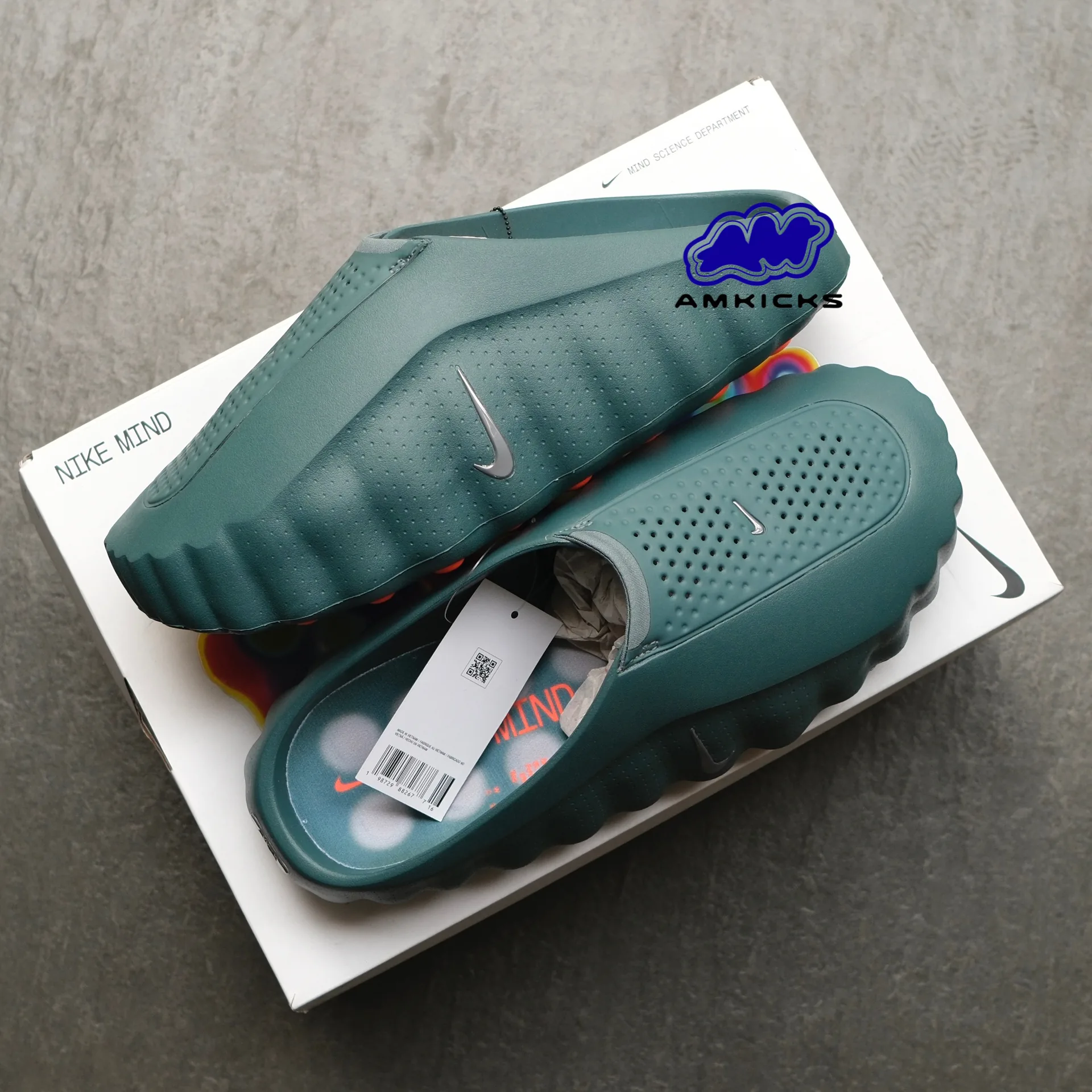 Nike Mind 001 Slide "Mineral Slate"