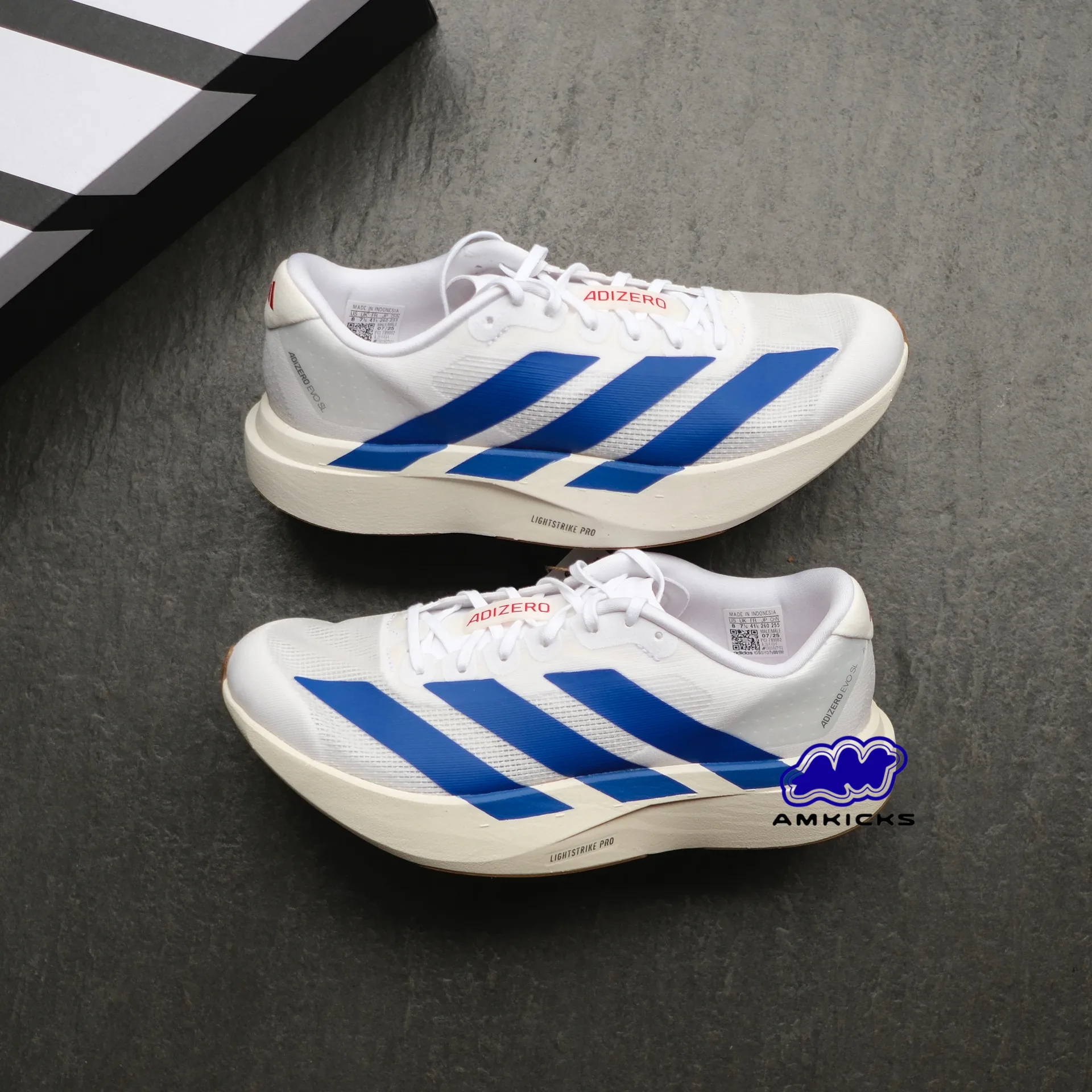 adidas Adizero Evo SL "White Royal Blue"