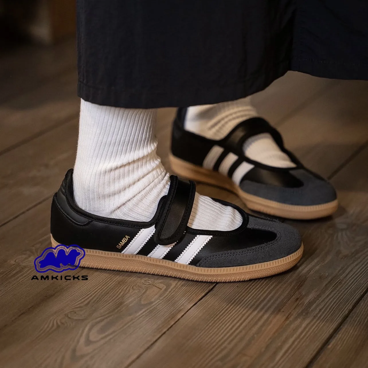 Adidas Samba Jane "Black White Gum"