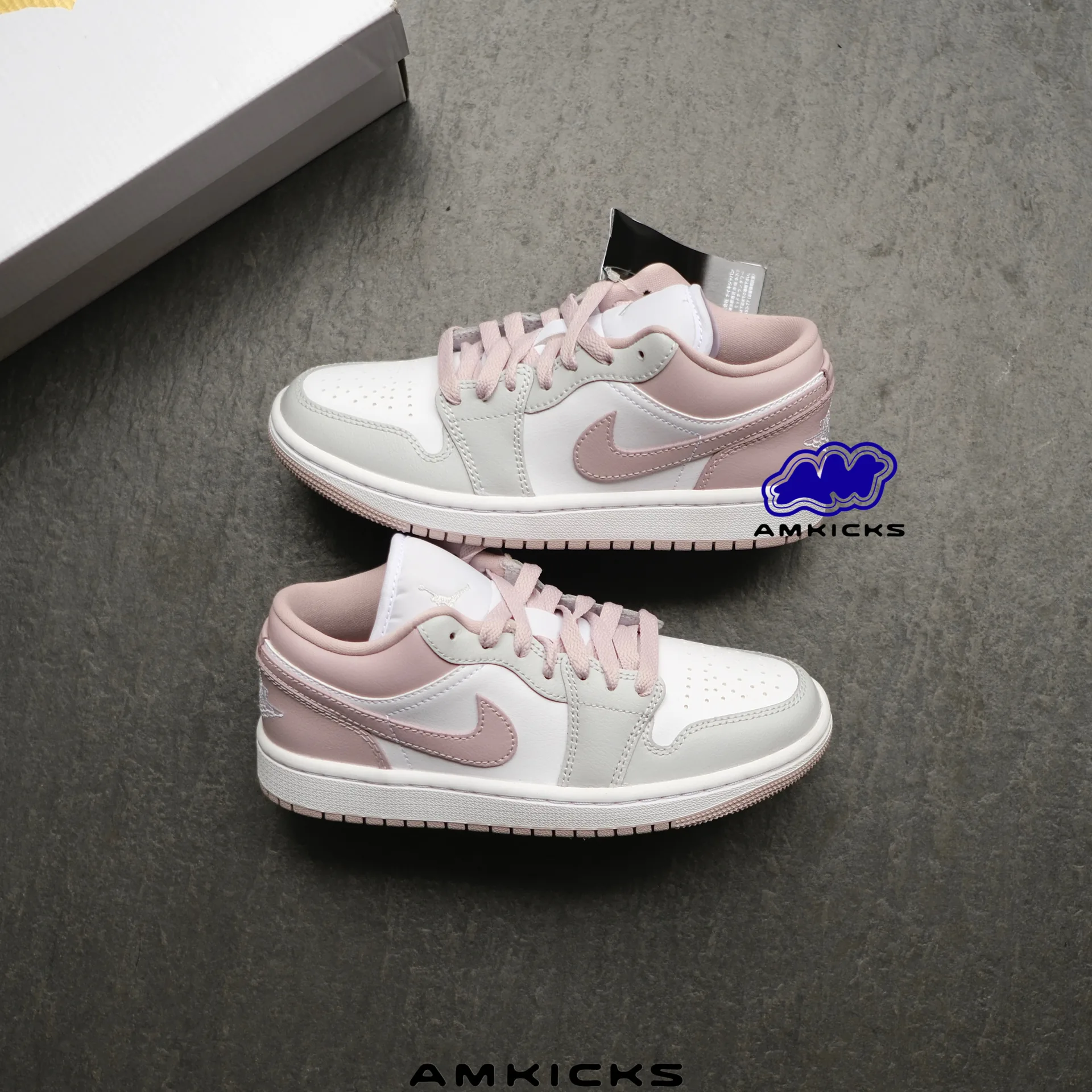 Jordan 1 Low "Particle Rose”