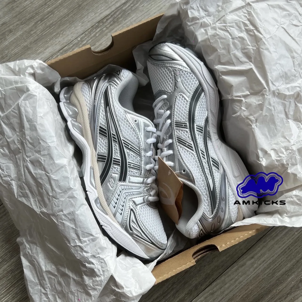 Asics Gel-Kayano 14 "White Graphite Grey"