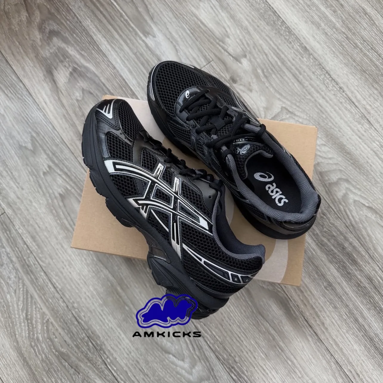 ASICS Gel-1130 "Black Pure Silver"
