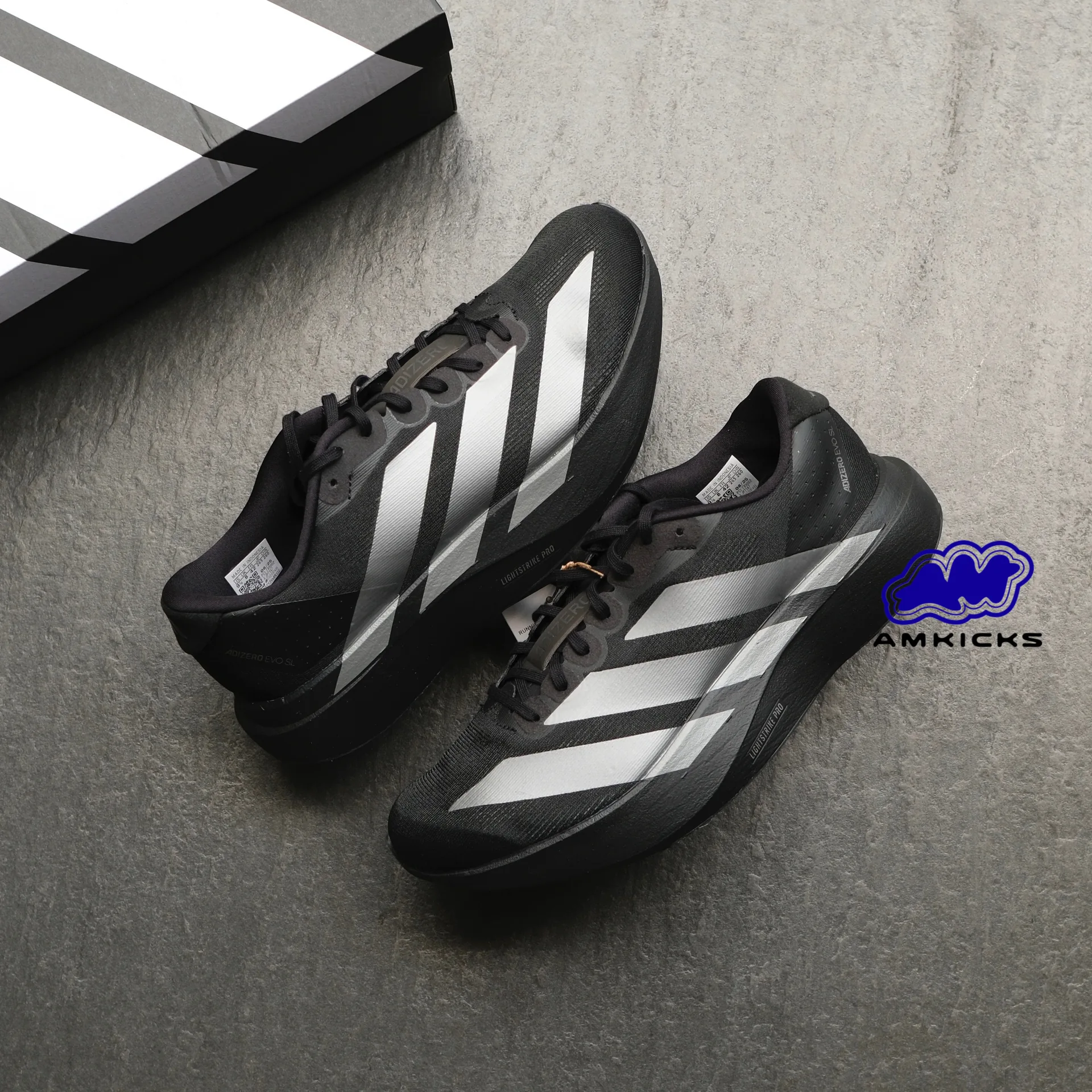 adidas Adizero Evo SL "Black Iron Metallic"