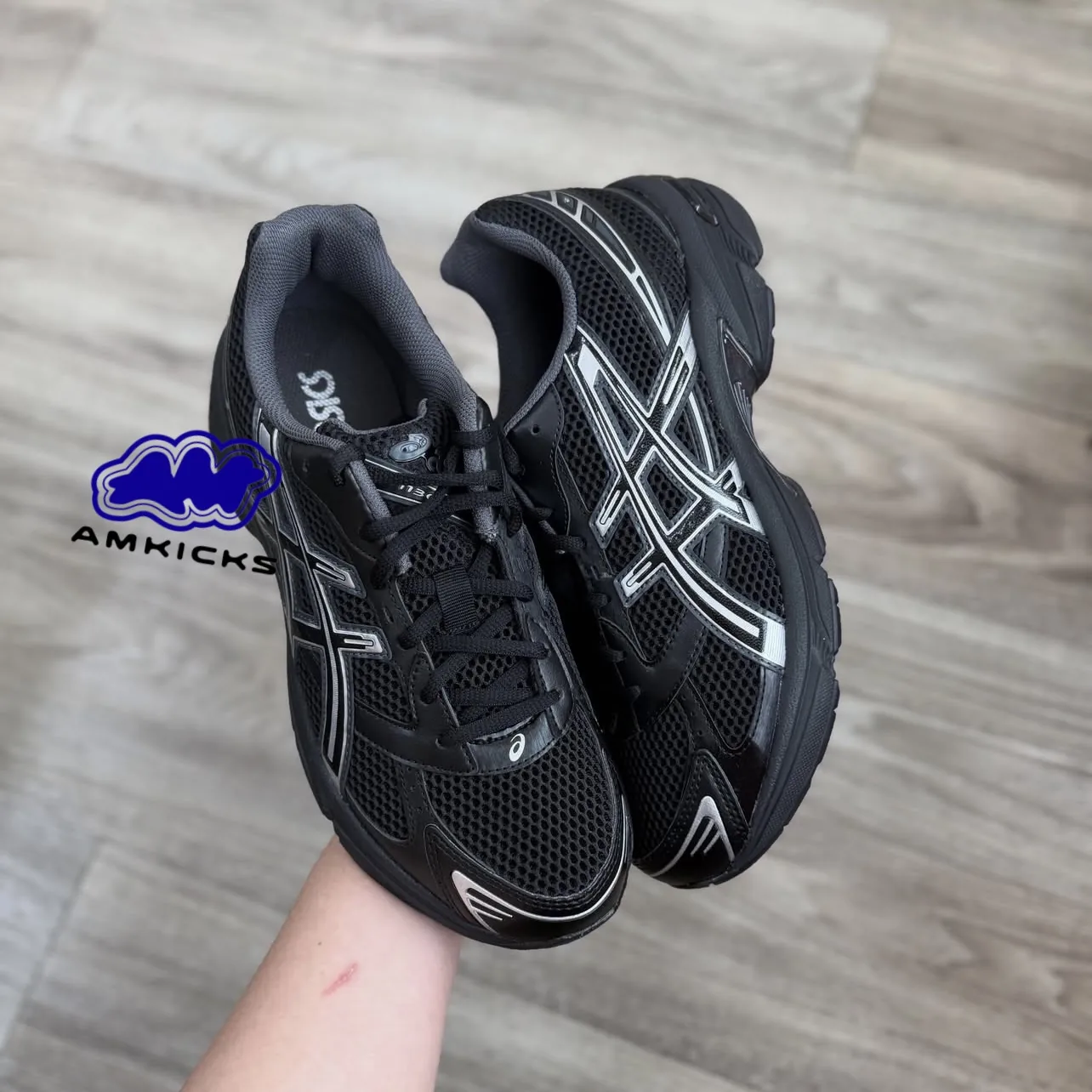 ASICS Gel-1130 "Black Pure Silver"