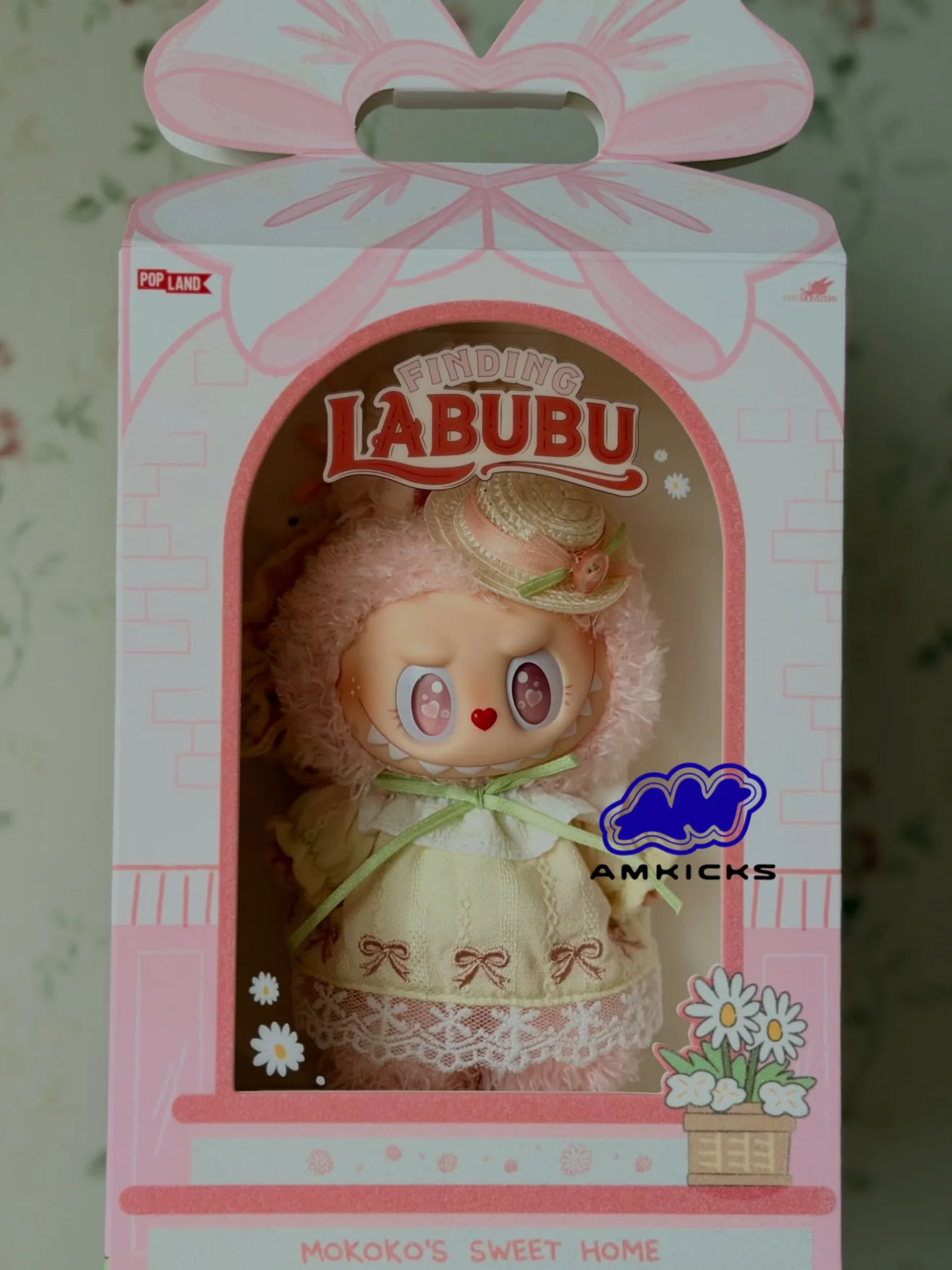 THE MONSTERS Finding Labubu Series Mokoko Vinyl Plush Pendant