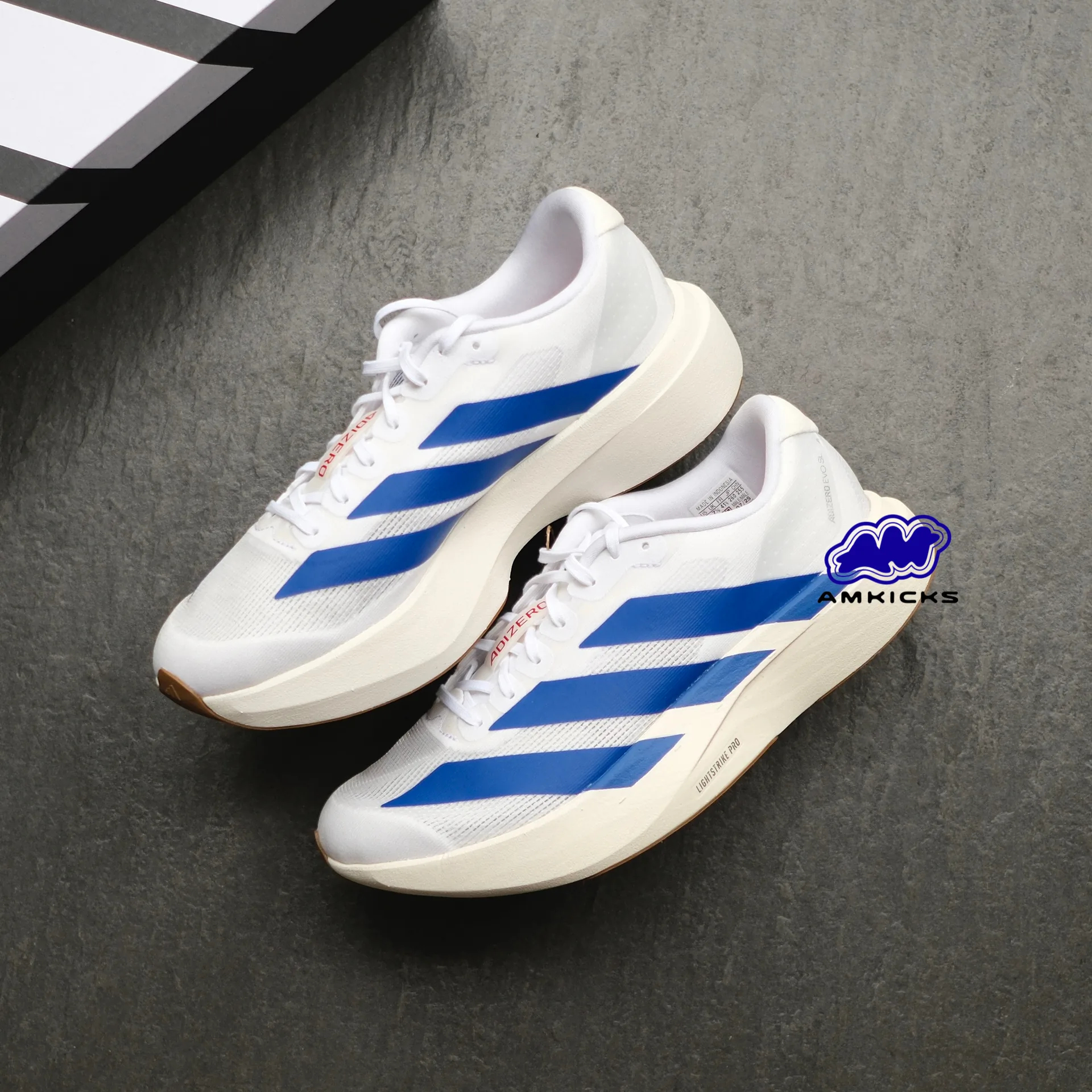 adidas Adizero Evo SL "White Royal Blue"