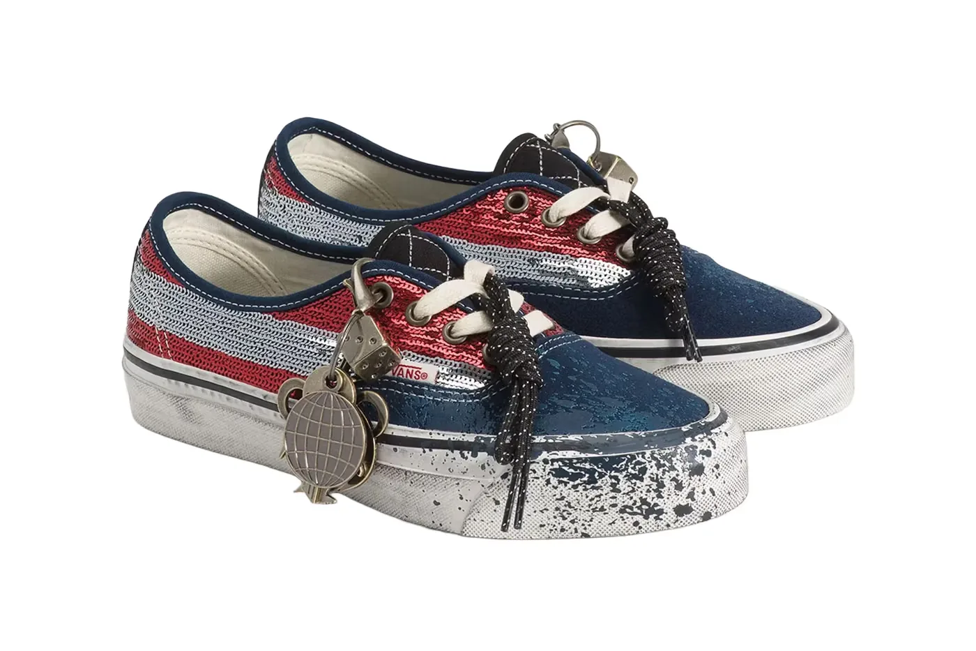 Vans Premium Authentic "La Habana Red Navy"