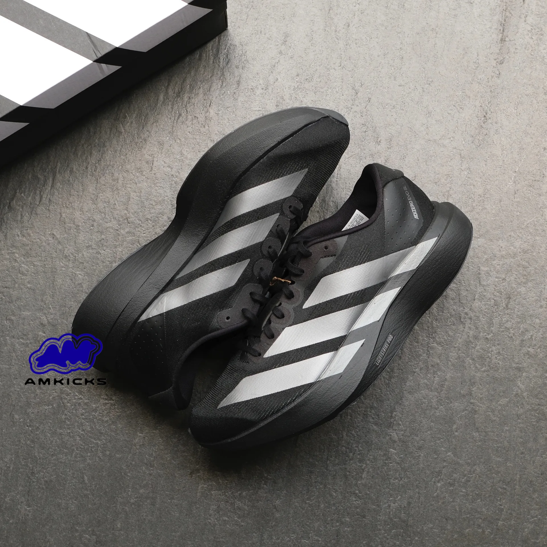 adidas Adizero Evo SL "Black Iron Metallic"