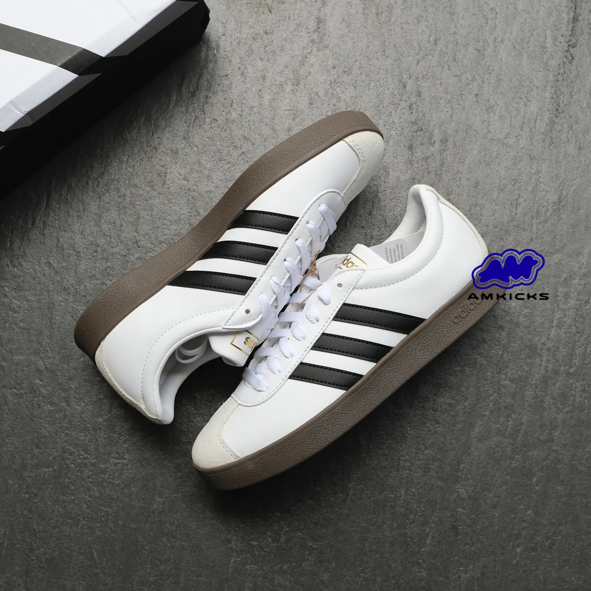 adidas VL Court 2.0 Cloud White Core Black Gum