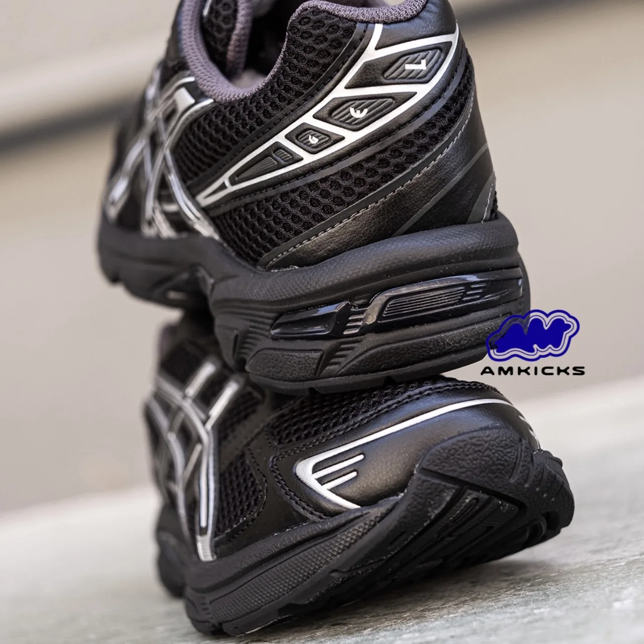 ASICS Gel-1130 "Black Pure Silver"