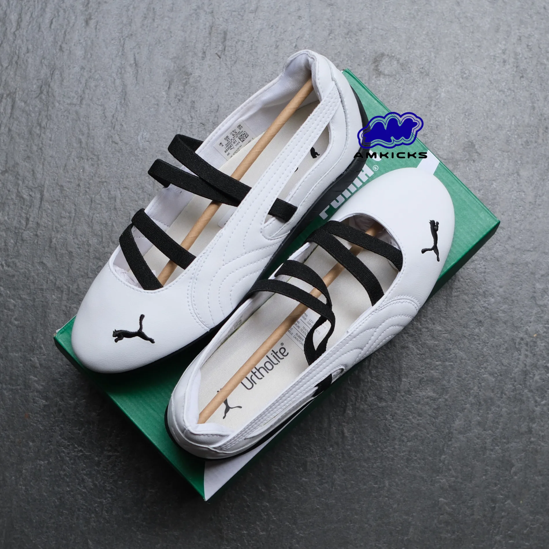 Puma Speedcat Ballet "White Black"